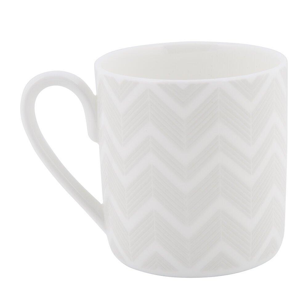 White - Missoni Home Collection - MissoniHomeCollection Zig Zag Coffee Cups & Saucers - Set of 2 - 4