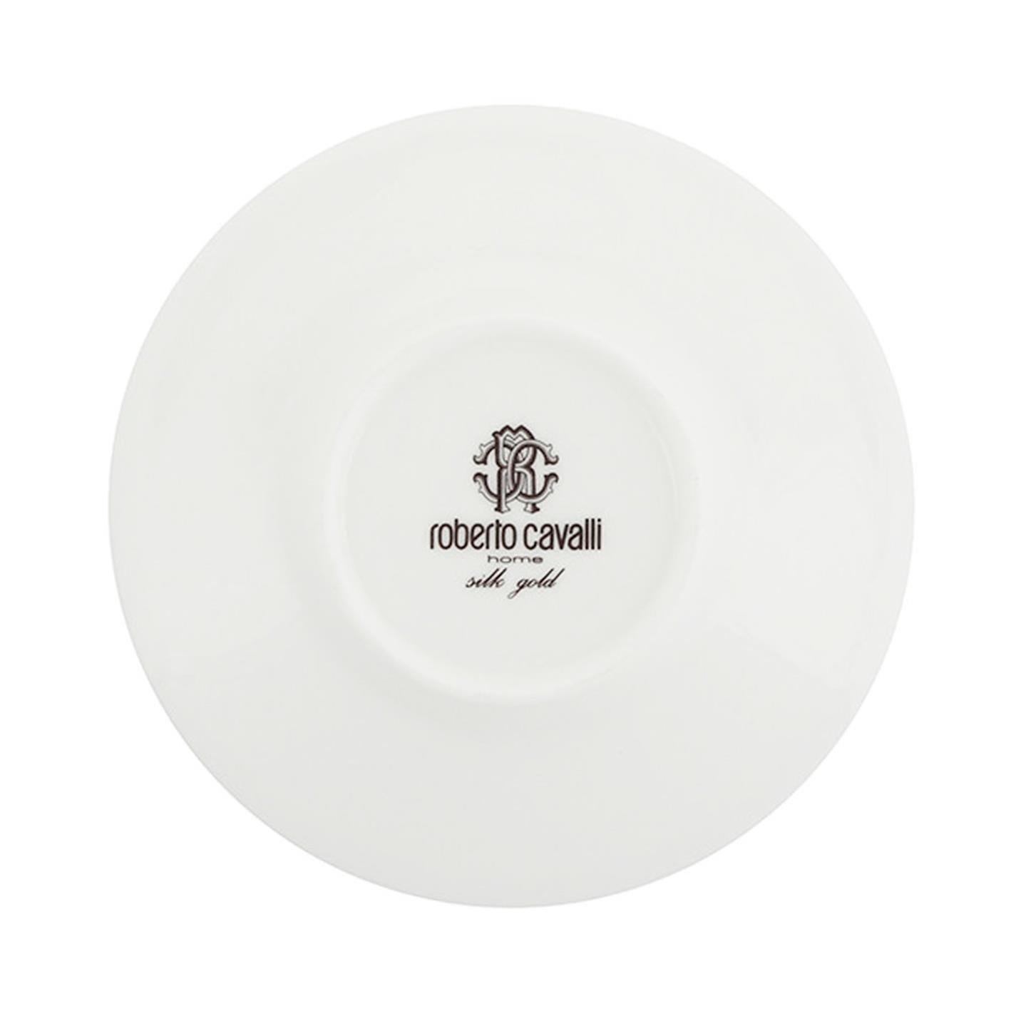 Gold - Roberto Cavalli Home - Gold Espresso Cups and Saucers - Set of 6 - 3