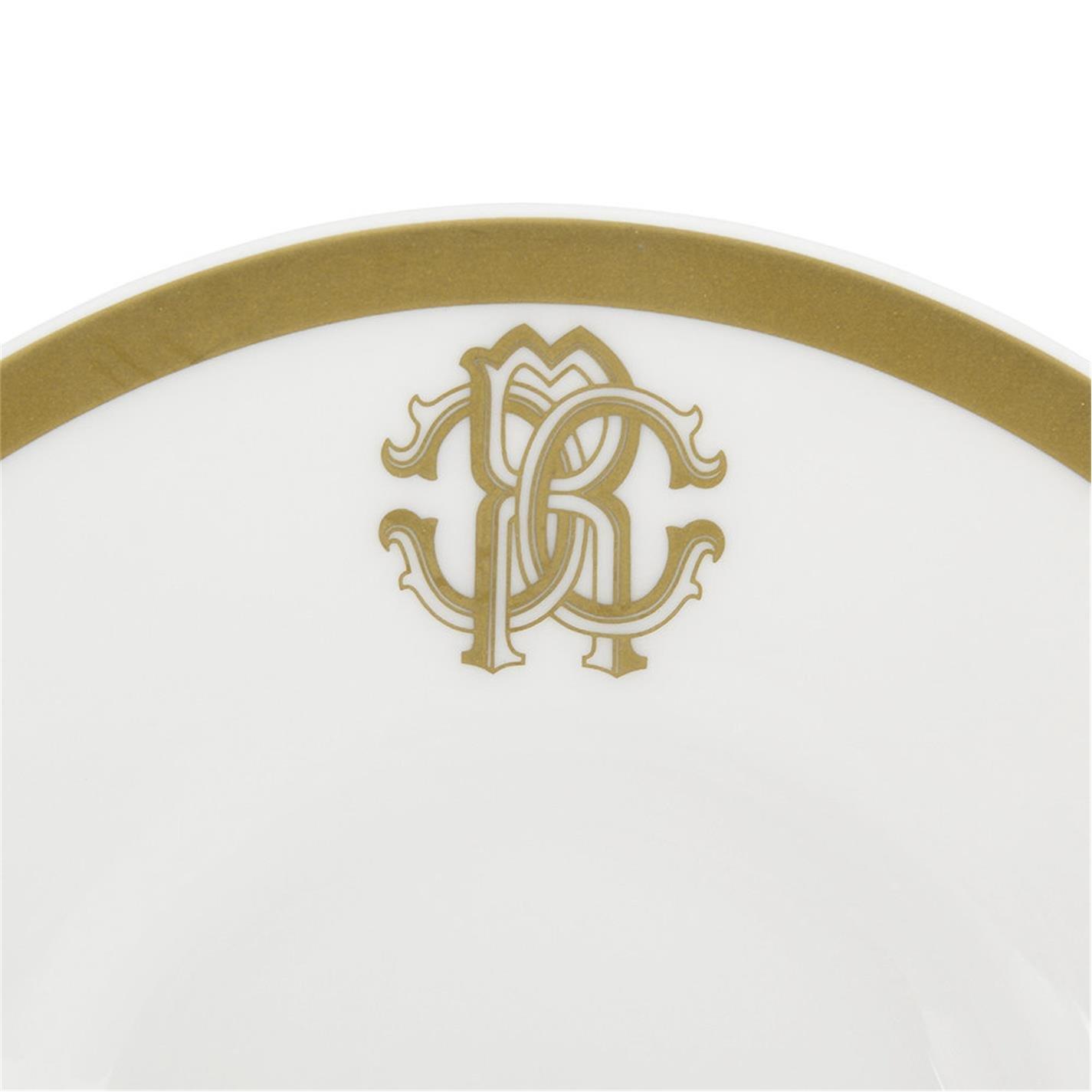 Gold - Roberto Cavalli Home - Gold Espresso Cups and Saucers - Set of 6 - 4