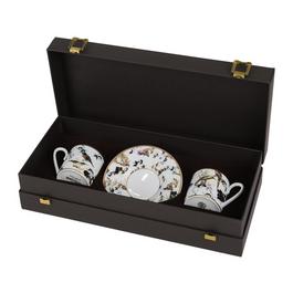 Roberto Cavalli Home Garden Birds Espresso Cups & Saucers - Set of 2