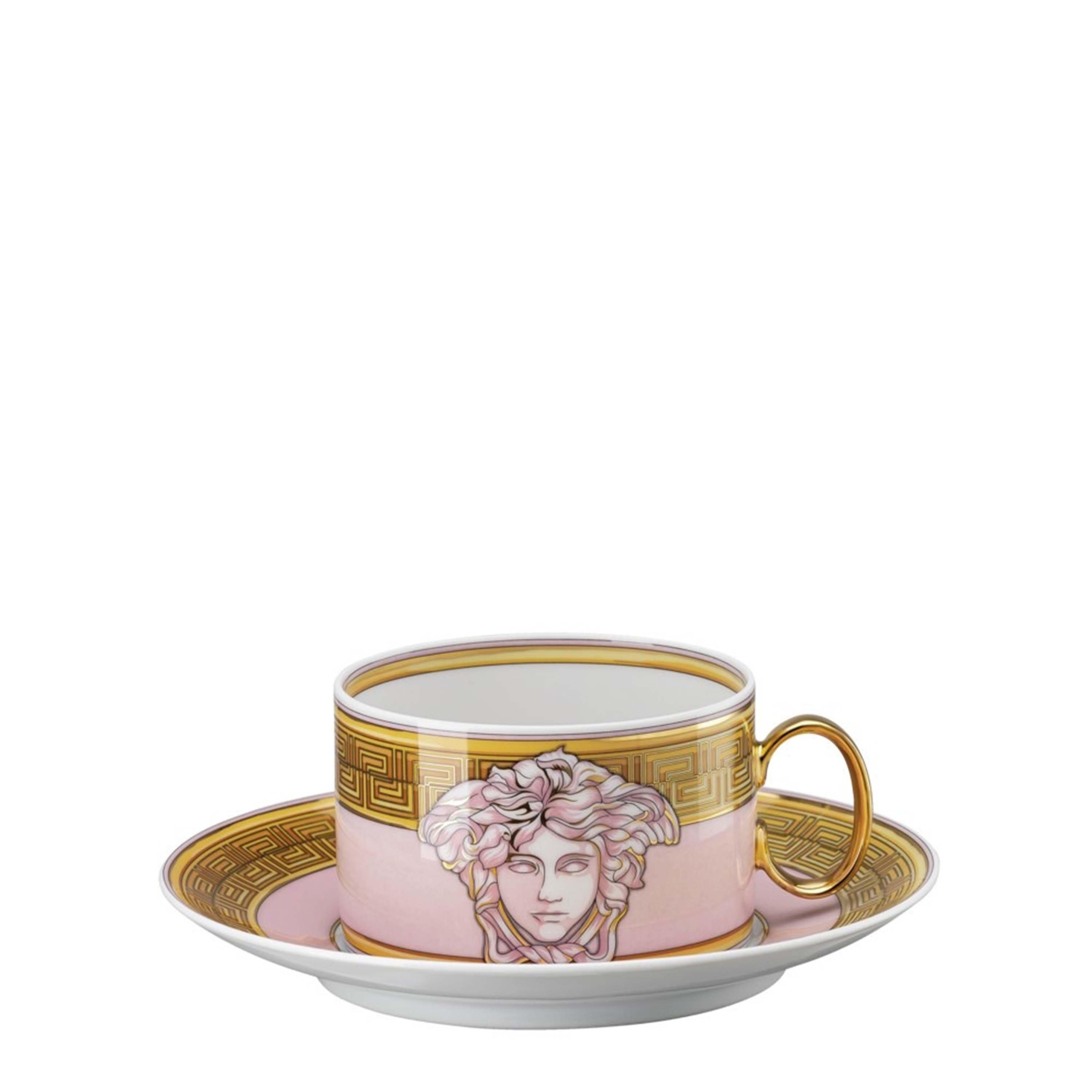 Pink - Versace Home - VersaceHome Medusa Amplified Cup & Saucer - 2