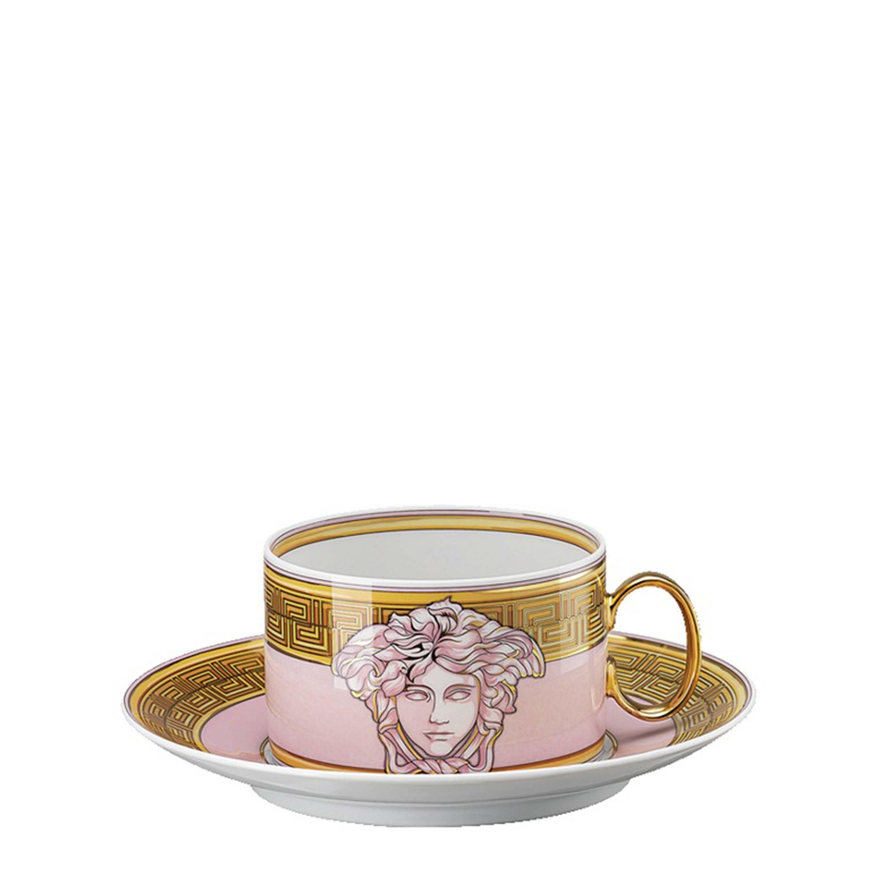 Pink - Versace Home - VersaceHome Medusa Amplified Cup & Saucer - 3