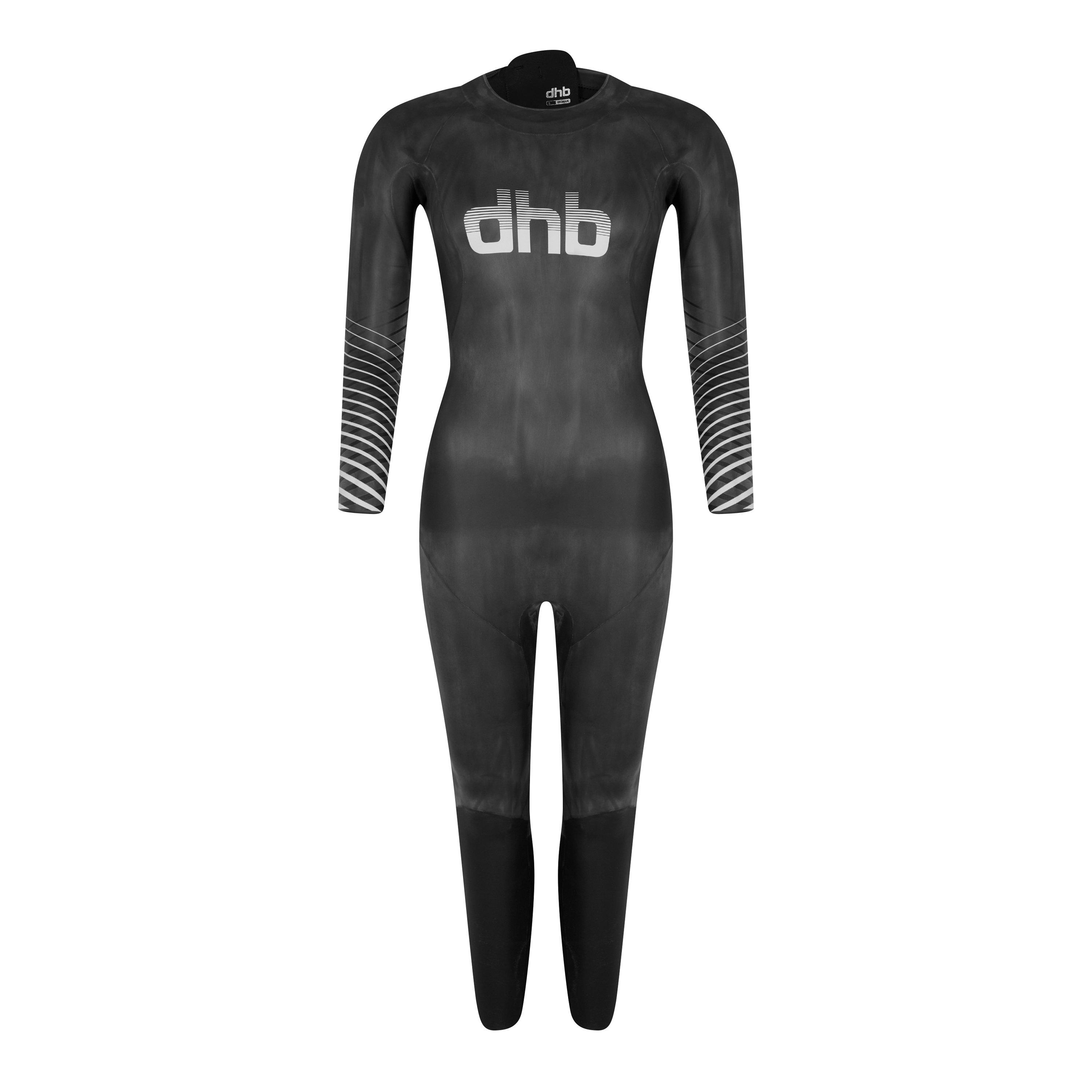 Black/Pink - Dhb - Hydron Women's Thermal Wetsuit - 1