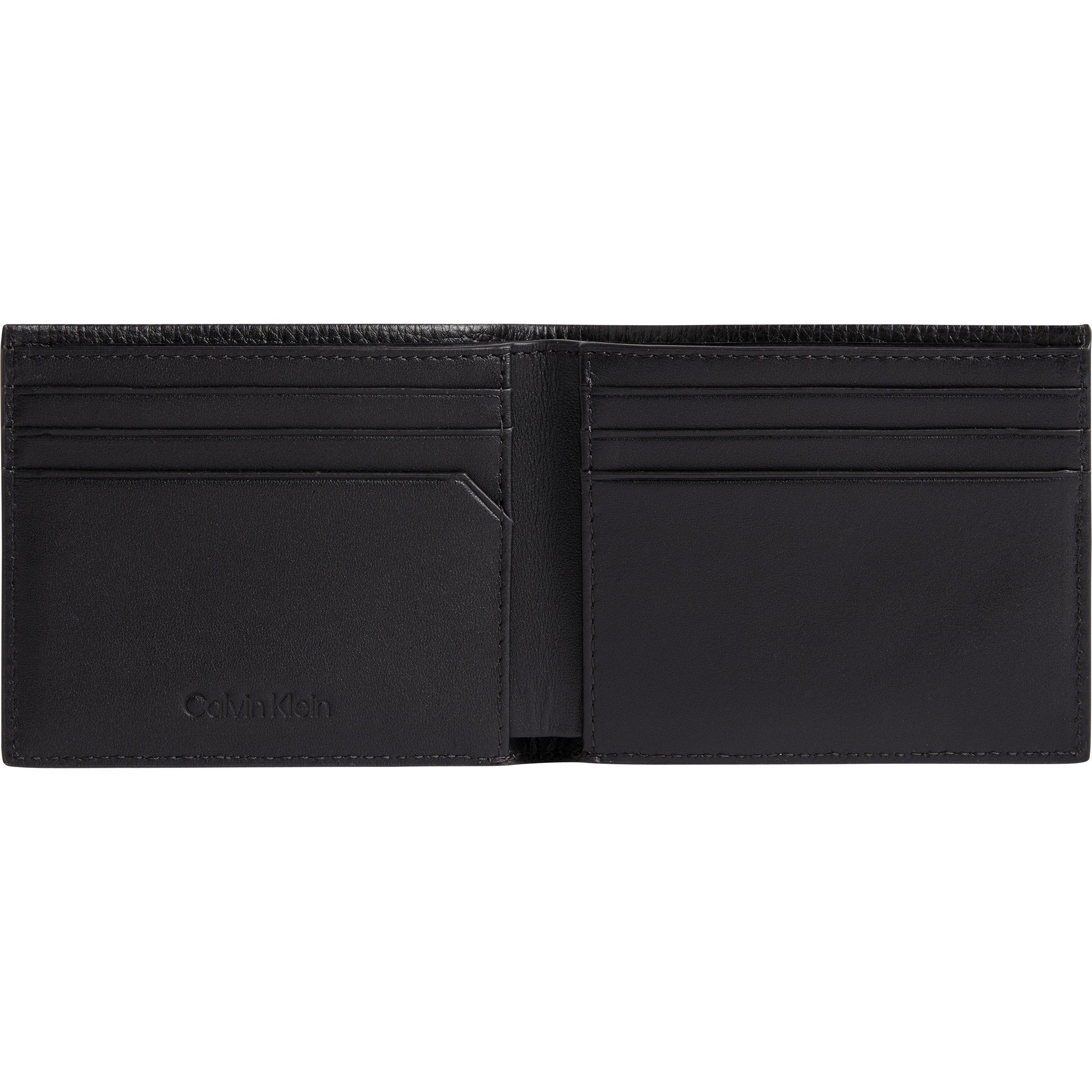 Black - Calvin Klein - Billfold Leather Wallet - 2