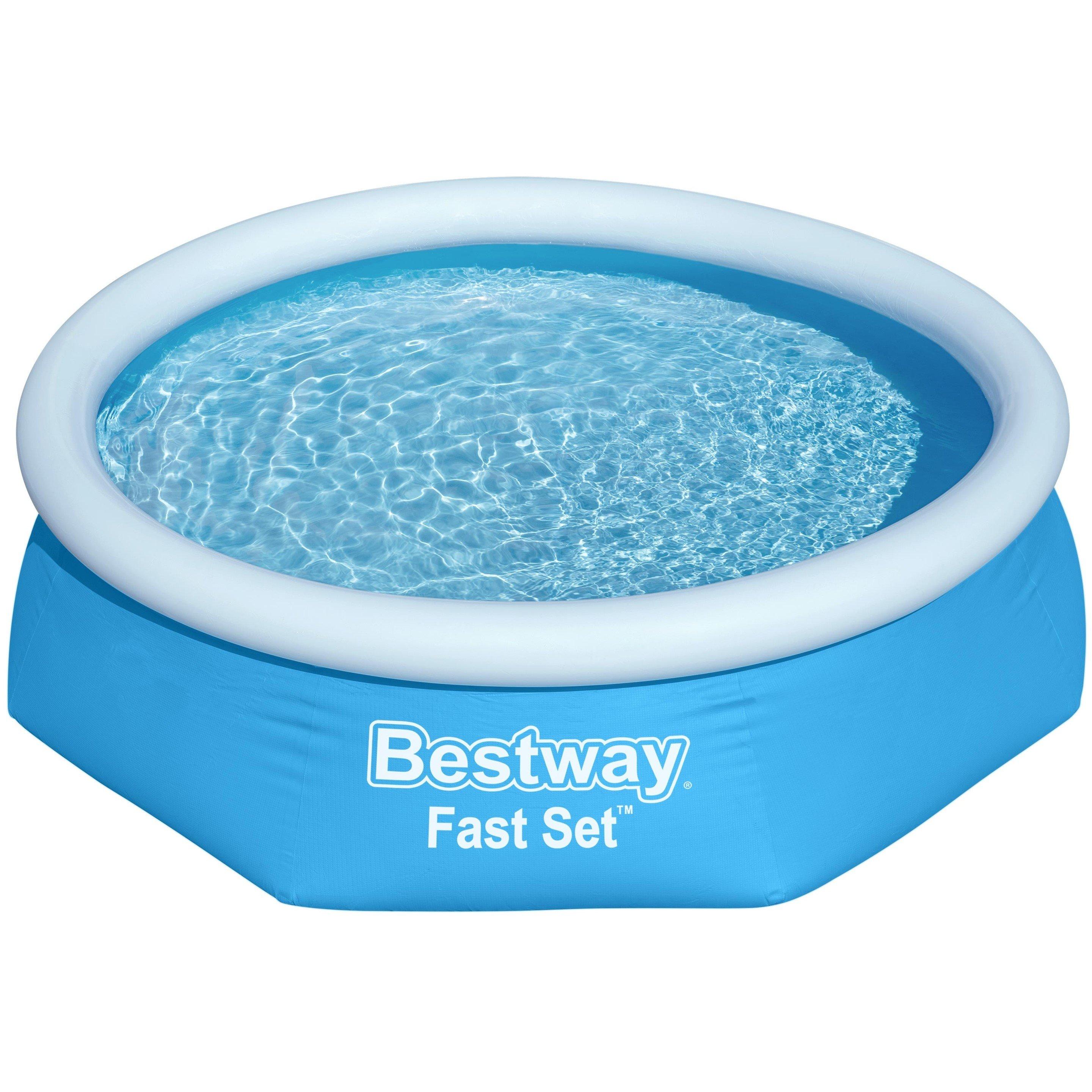 Bleu - Bestway - Bestway 8ft Fast Set Ch71 - 2