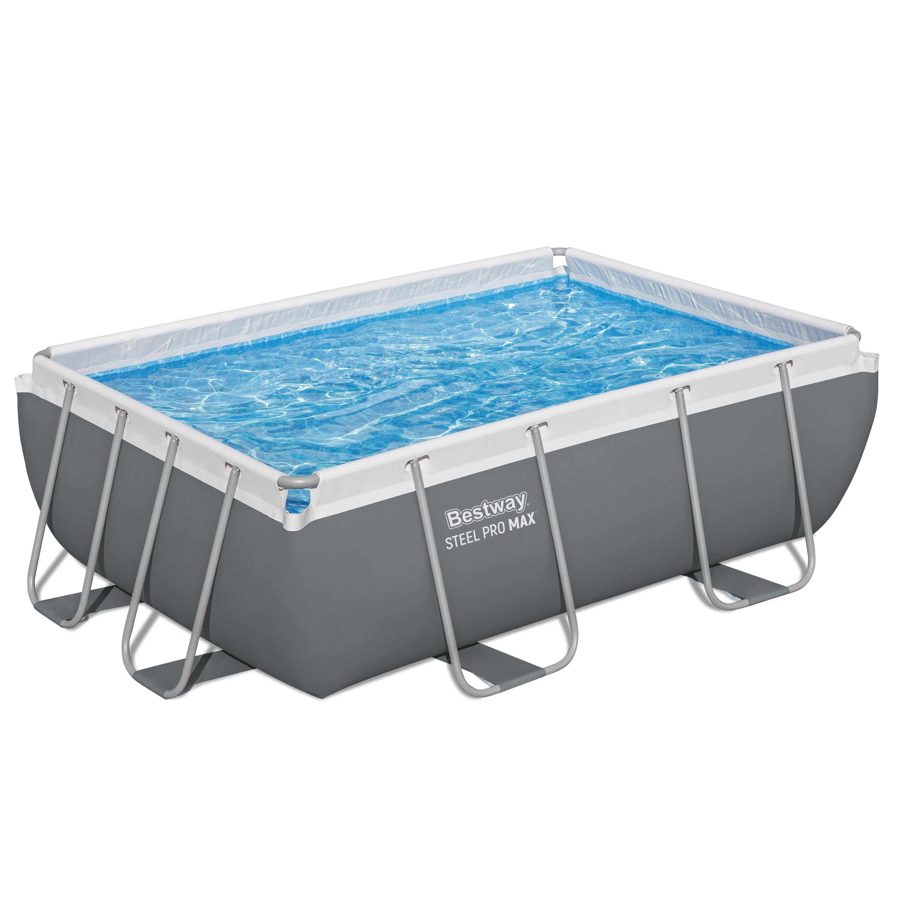 Grey - Bestway - 9ft Rct Pool Ch63 - 2