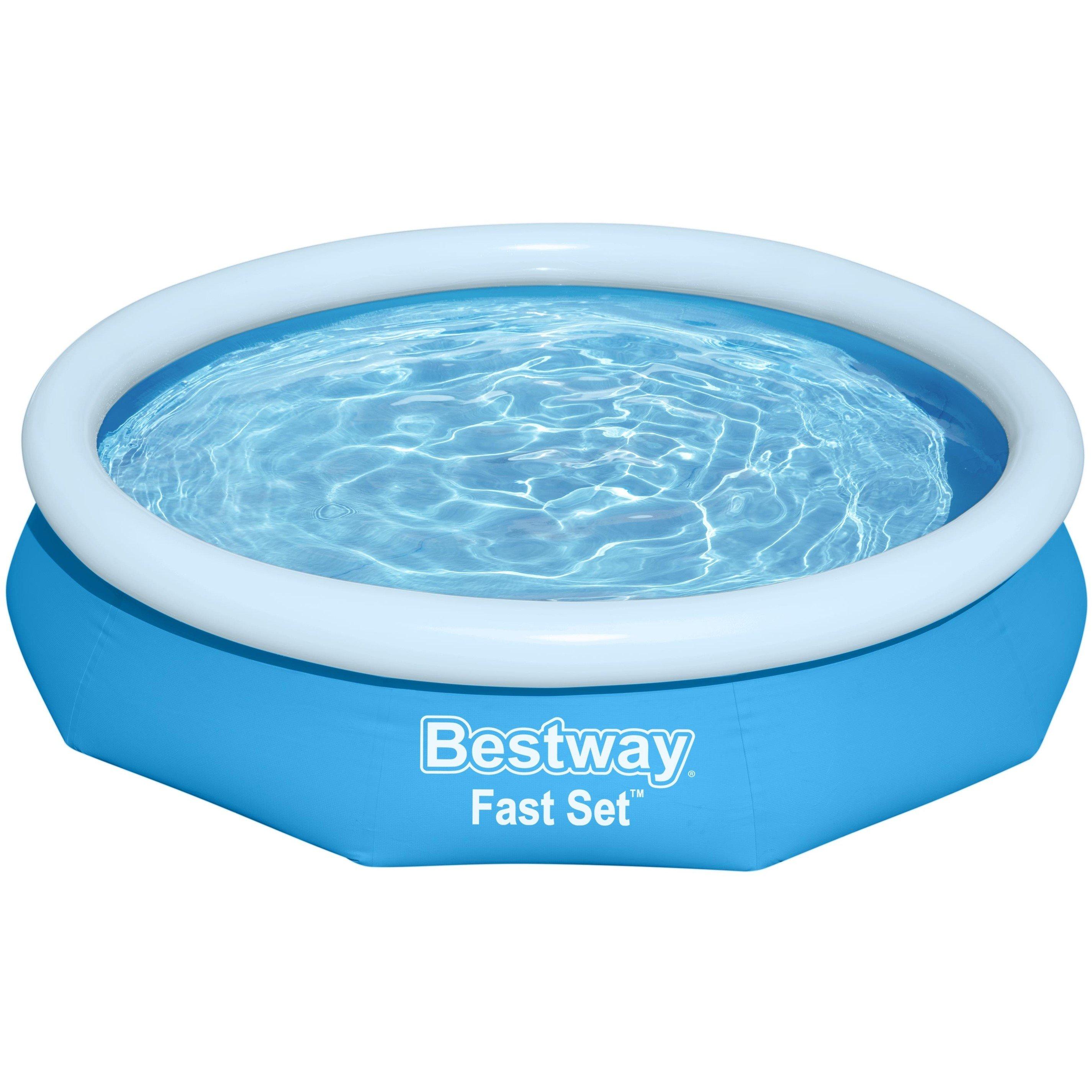 Bleu - Bestway - Bestway 10ft FastSet Ch63 - 2