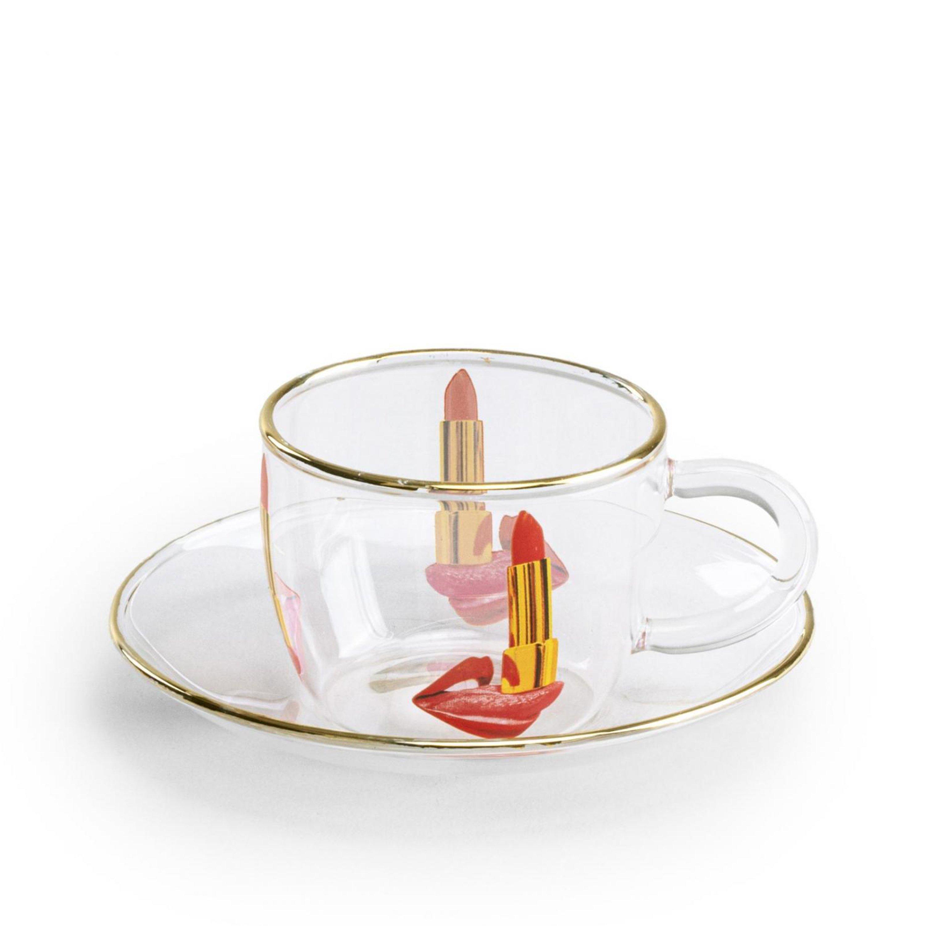 SelettiwearsToiletpaper Toiletpaper Glass Coffee Set