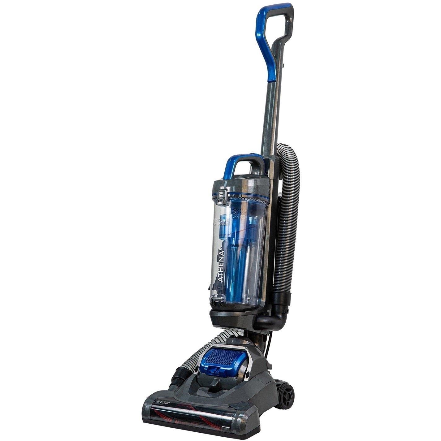 Russell Hobbs  Rhuv5101 Athena2 Upright Vacuum - Grey/Blue - 2L