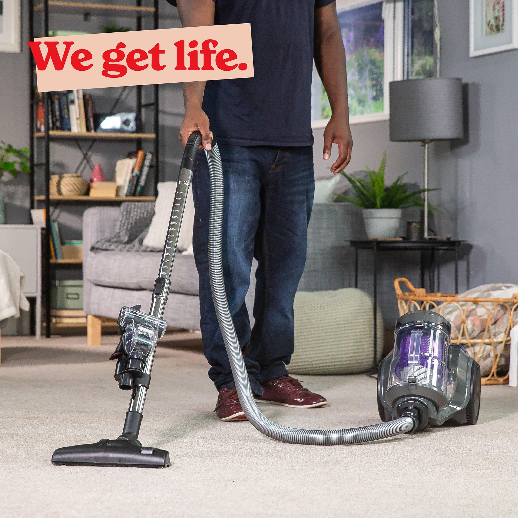 Grey - Russell Hobbs - Russell Hobbs RHCV4601 TITAN2 Pet Cylinder Vacuum - 4