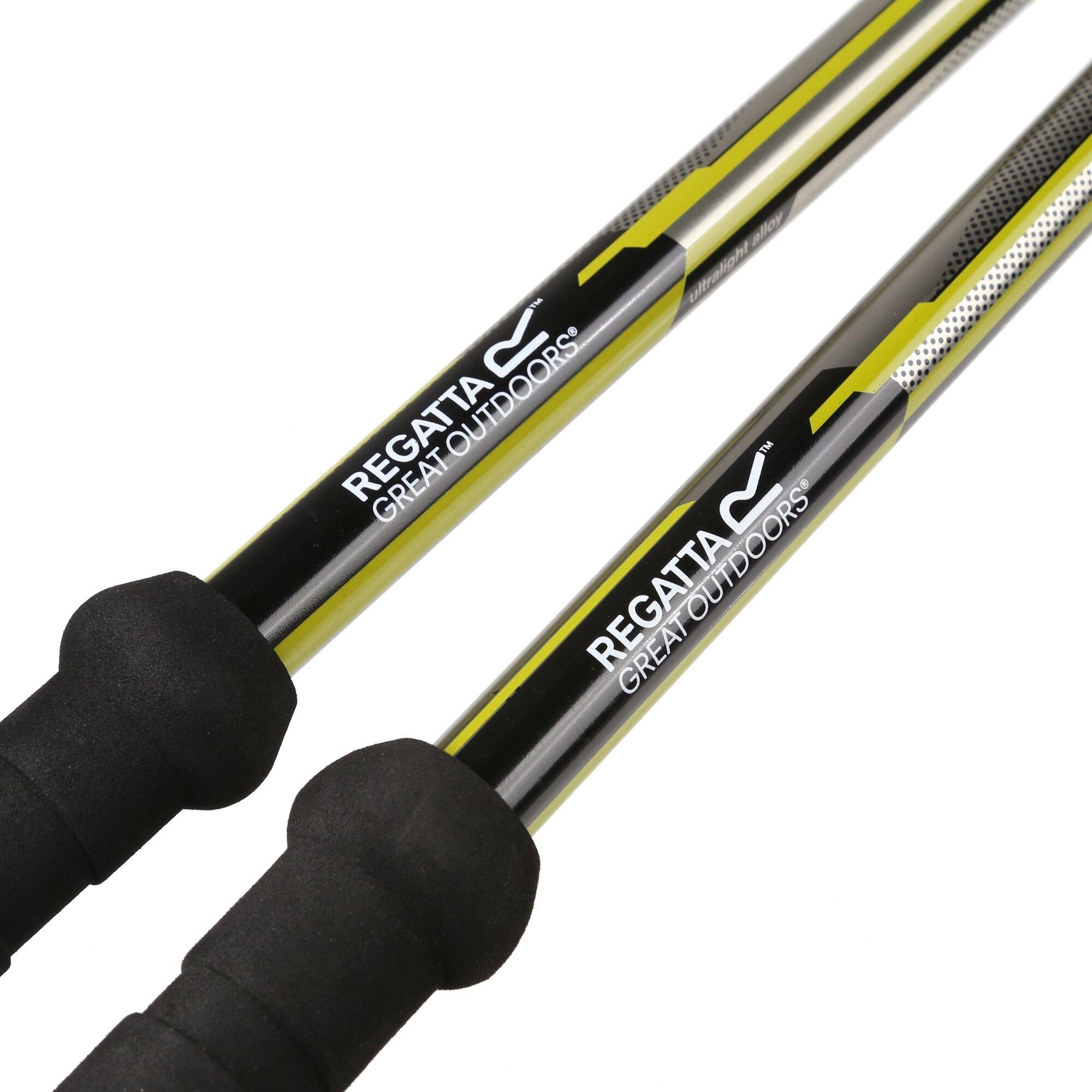 Black - Regatta - Ultralite Walking Pole Pair - 4