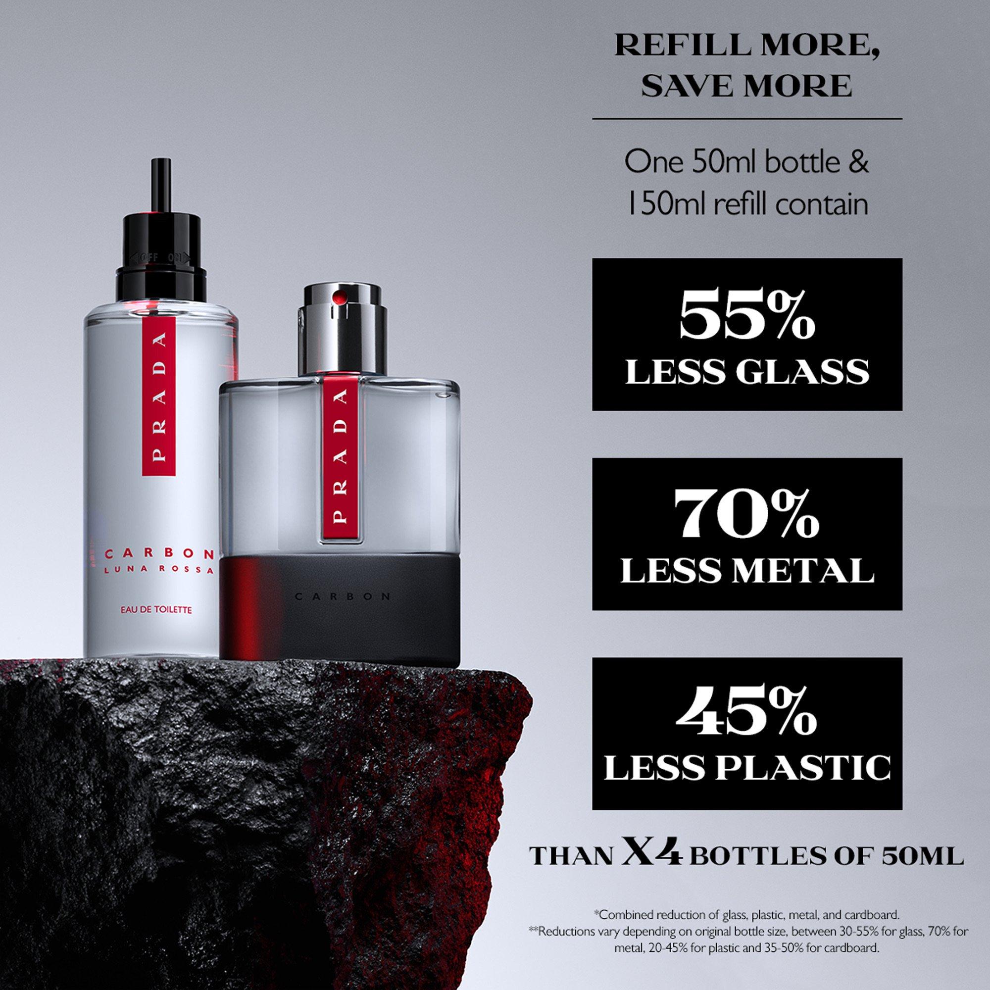 Clear - Prada - Luna Rossa Carbon Refill Eau de Toilette - 4