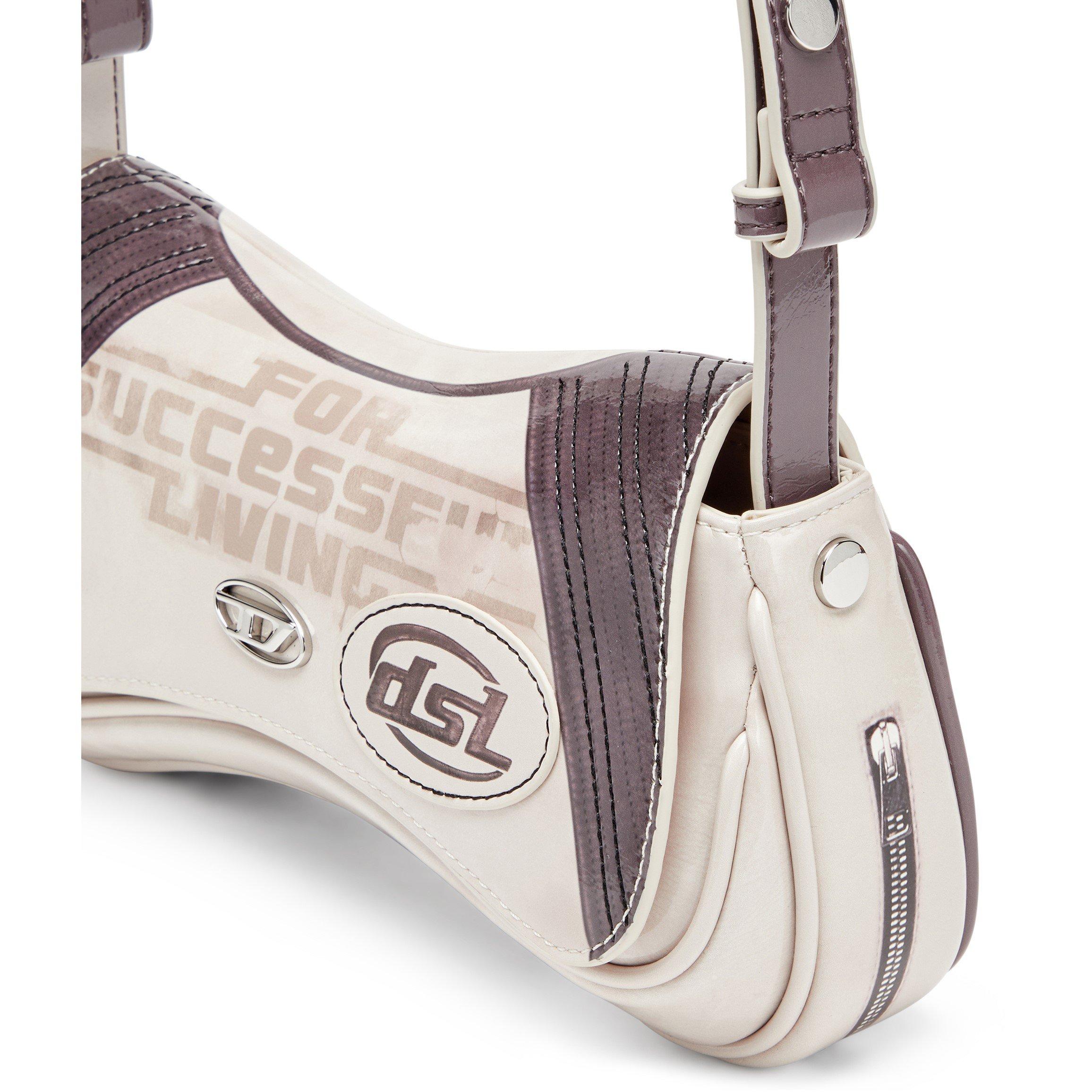 White - Diesel - Women's Play Shoulder Bag - 4