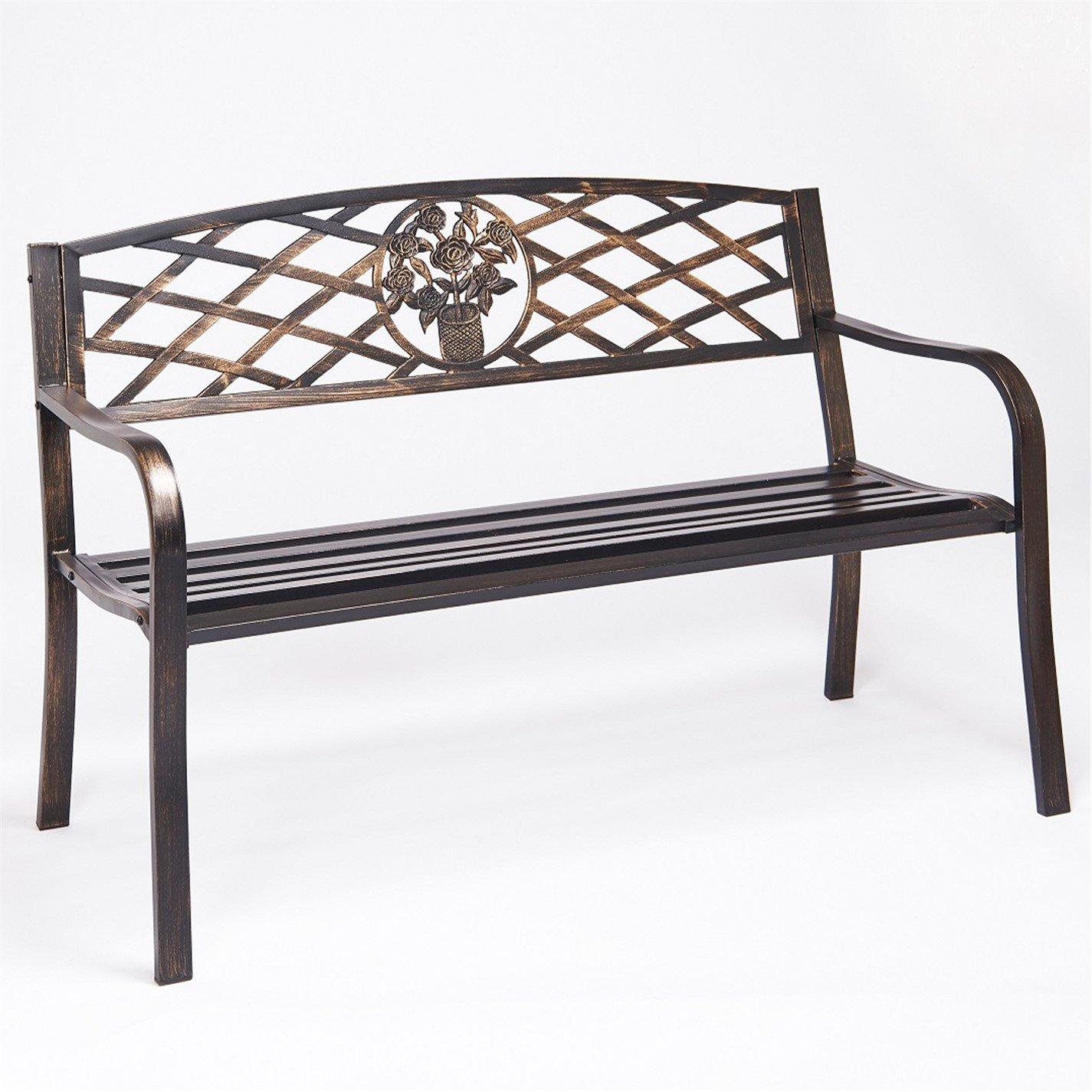 Bronze - Greenhurst - Coalbrookdale Garden Bench - 2
