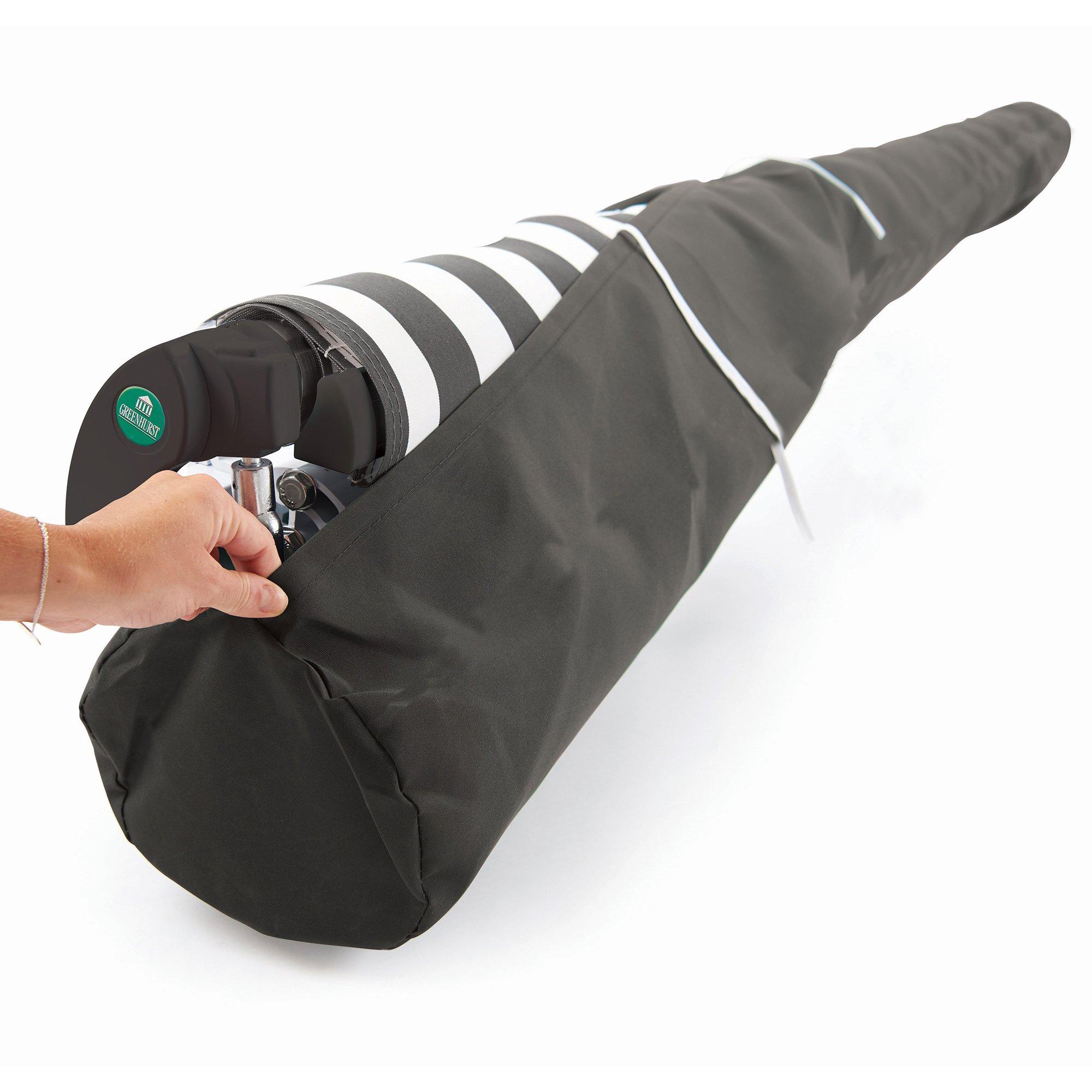 Grey - Greenhurst - PU Coated Awning Cover