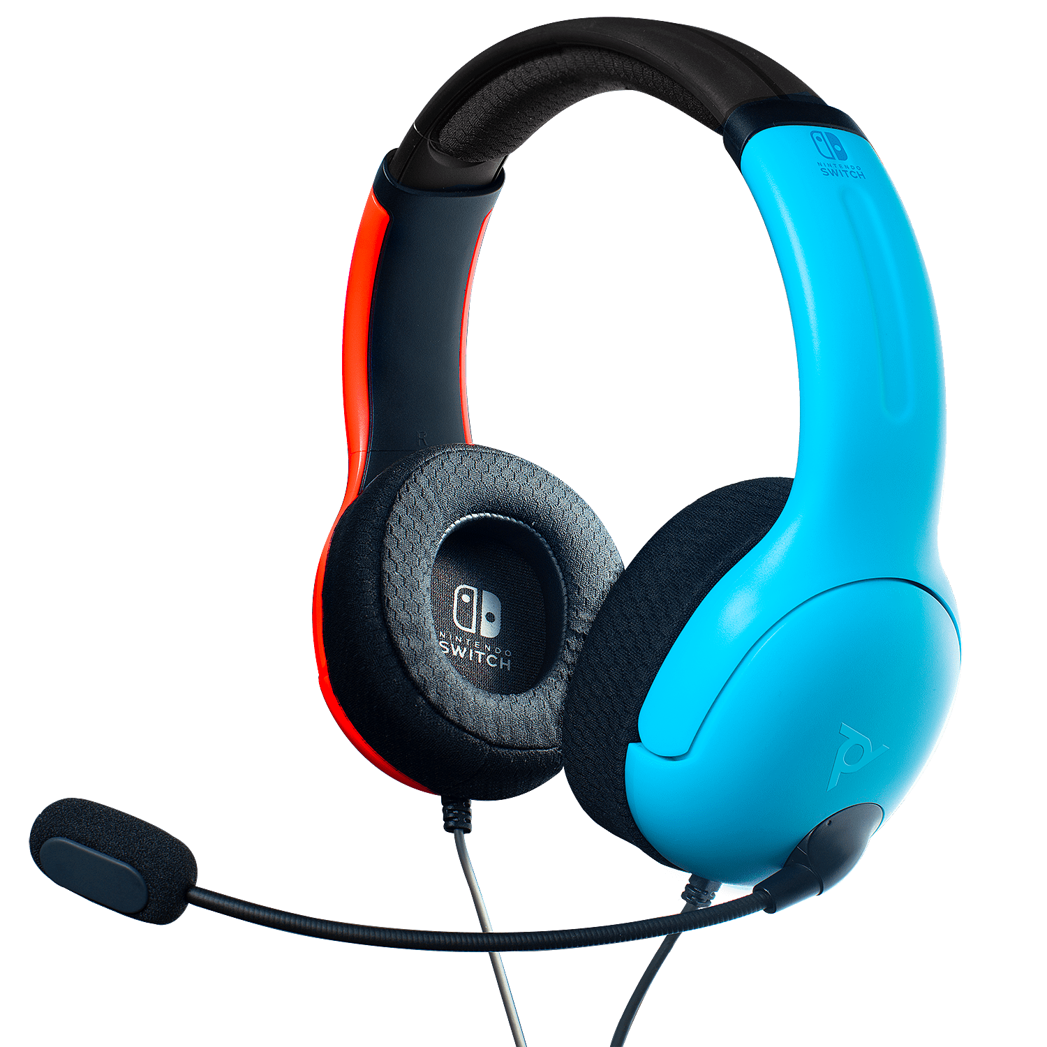 Rot/Blau - PDP - LVL40 Wired Stereo Headset for Switch - 6