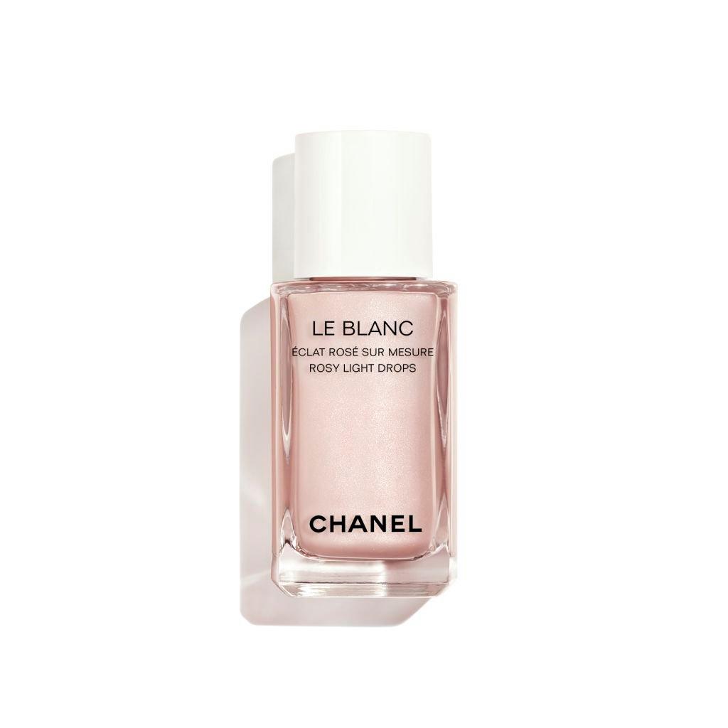 Pink - CHANEL - LE BLANC ROSY LIGHT DROPS Sheer Highlighting Fluid. Custom-Made Radiance. Rosy Glow Finish. - 1