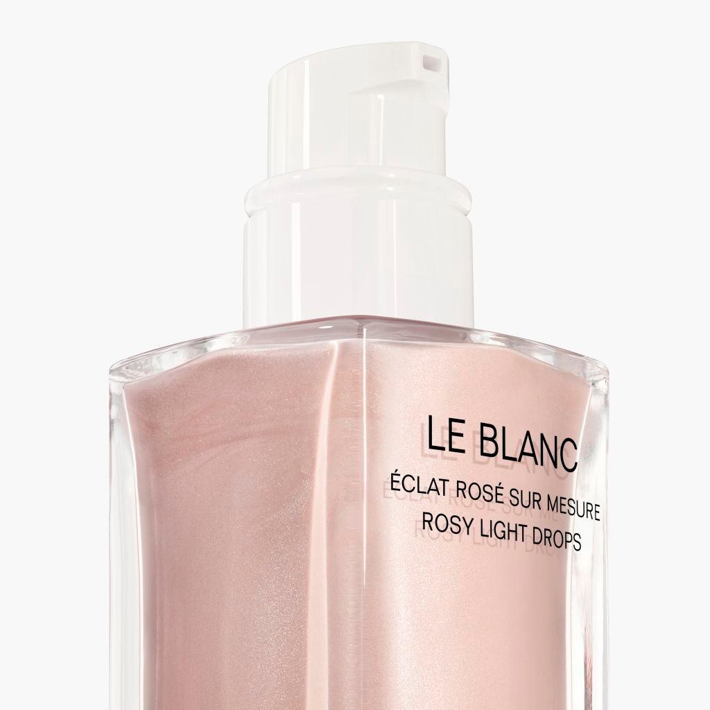 Pink - CHANEL - LE BLANC ROSY LIGHT DROPS Sheer Highlighting Fluid. Custom-Made Radiance. Rosy Glow Finish. - 2