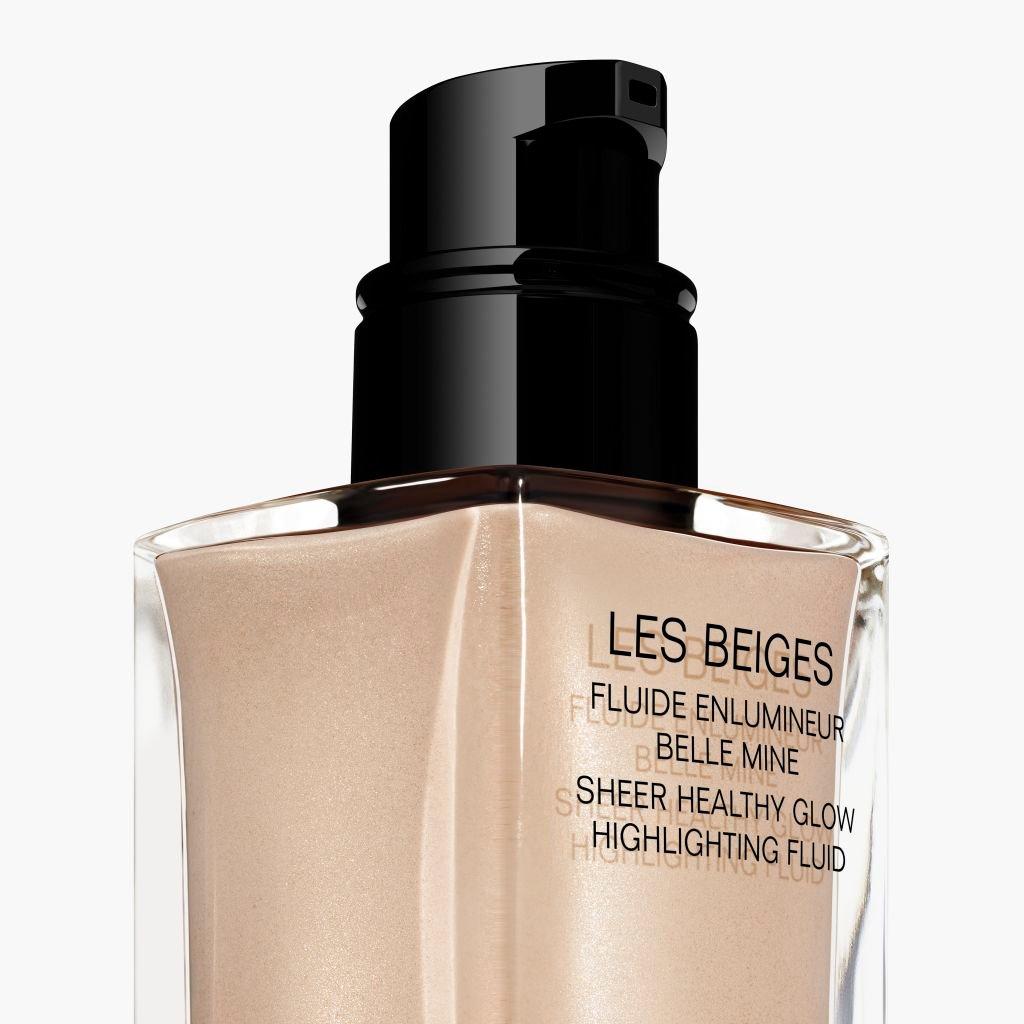 Pearl - CHANEL - LES BEIGES HIGHLIGHTING FLUID Sheer Fluid Highlighter For A Luminous Healthy Glow For Face And Body. - 2