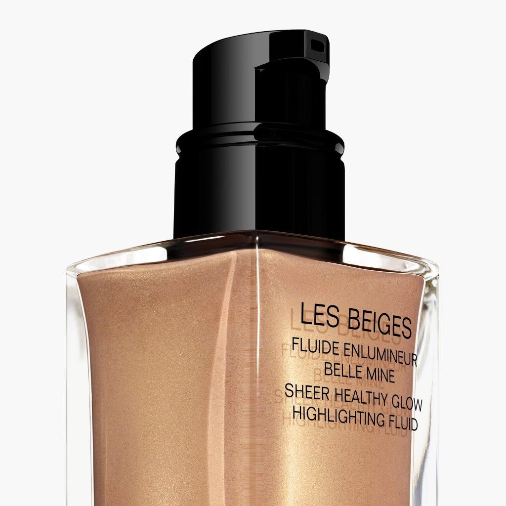Bronze - CHANEL - LES BEIGES HIGHLIGHTING FLUID Sheer Fluid Highlighter For A Luminous Healthy Glow For Face And Body. - 2