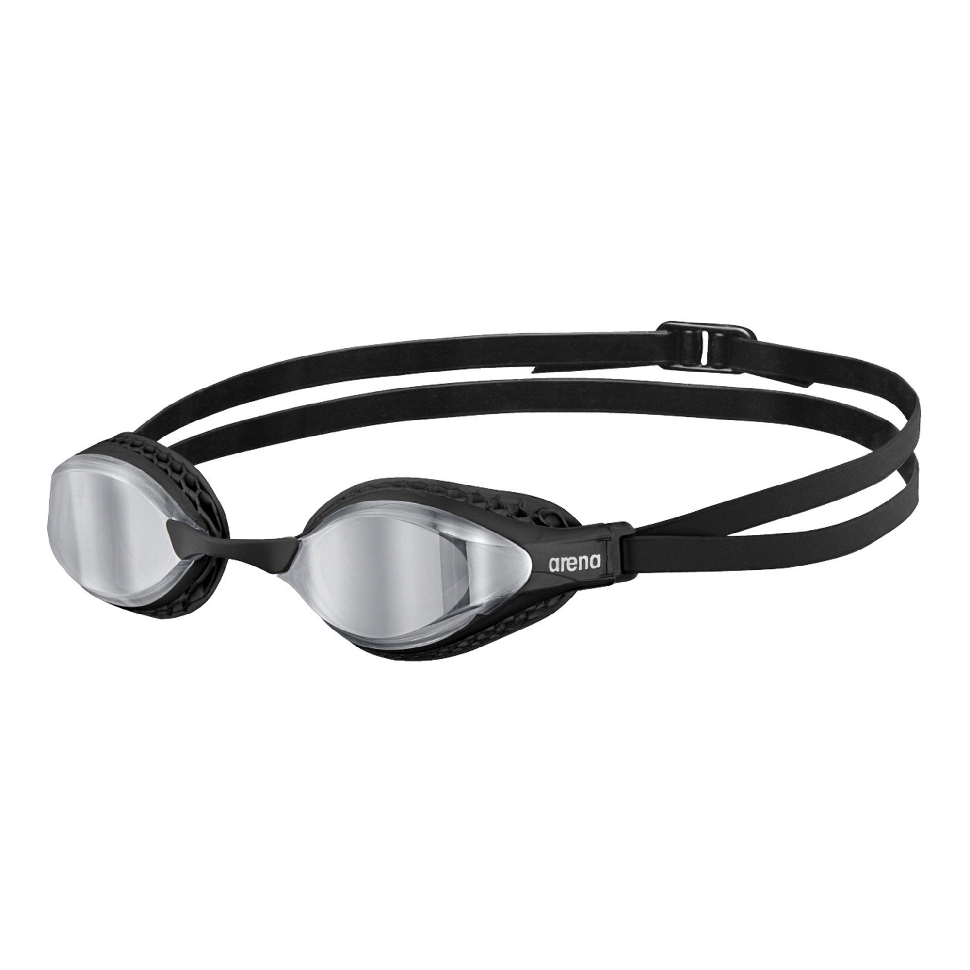 Arena  Airspeed Mirror Racing Goggles - Silver/Black