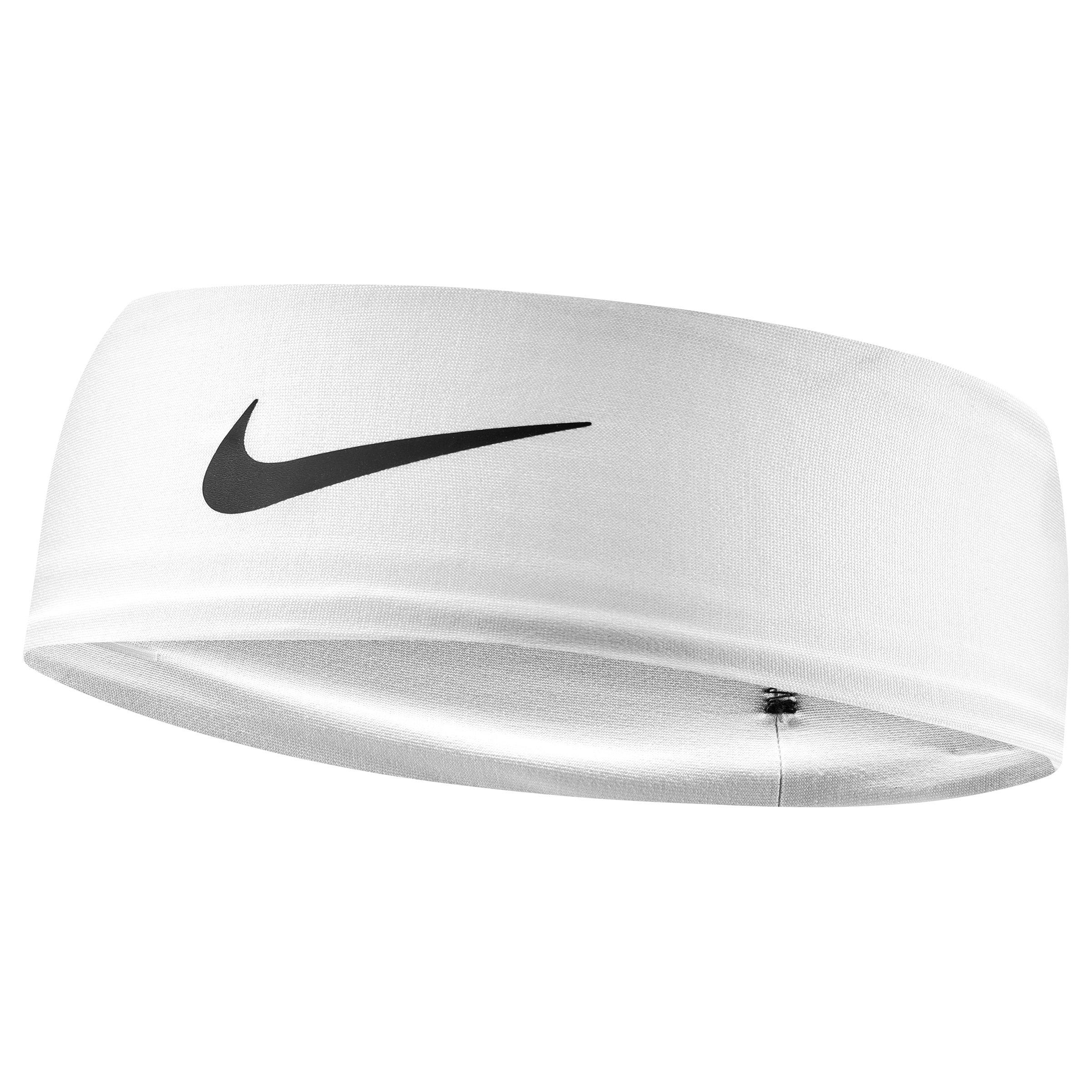 White/Black - Nike - Fury Dri-FIT Headband