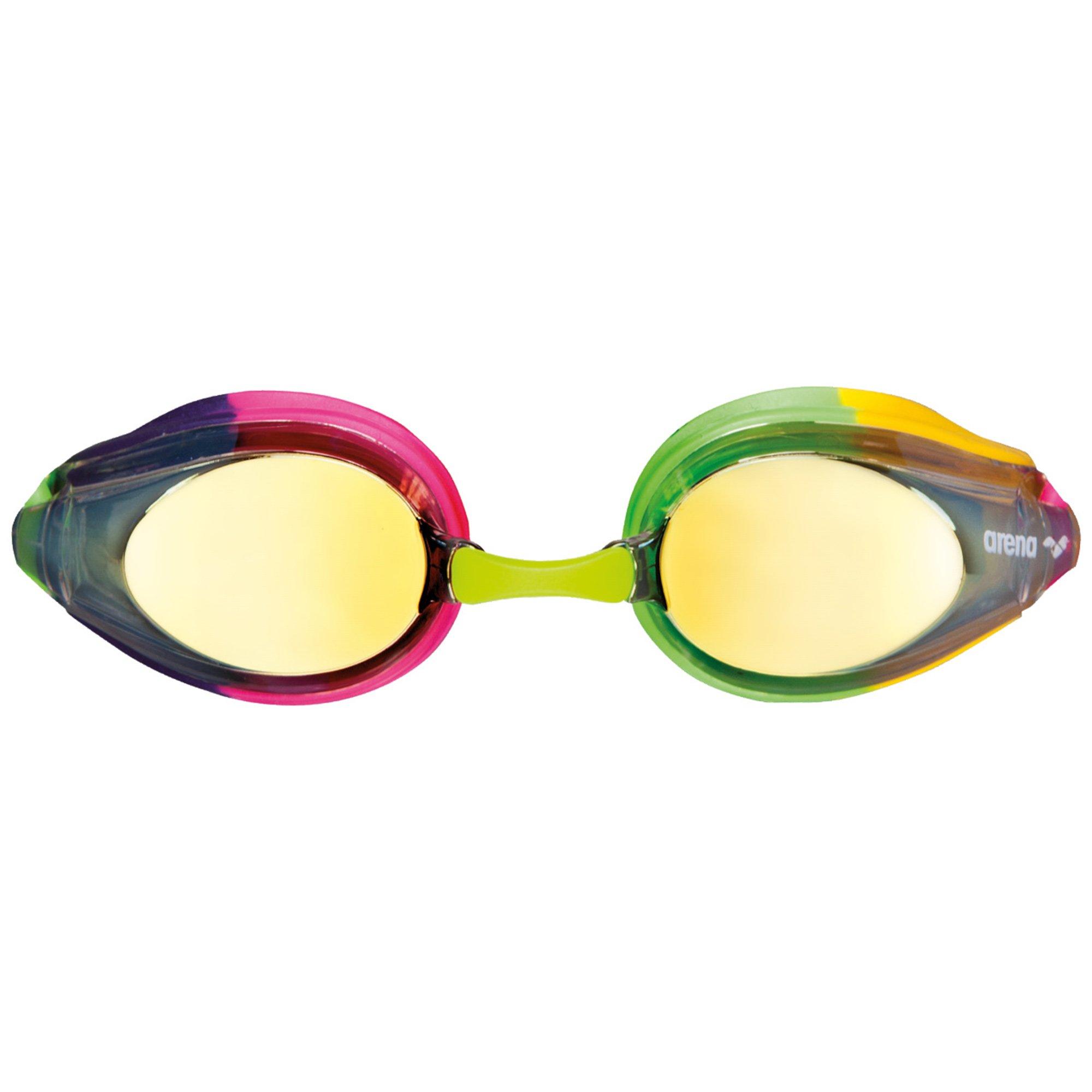 Violet/Fuchsia - Arena - Kids Junior Tracks Mirror Racing Goggles - 2