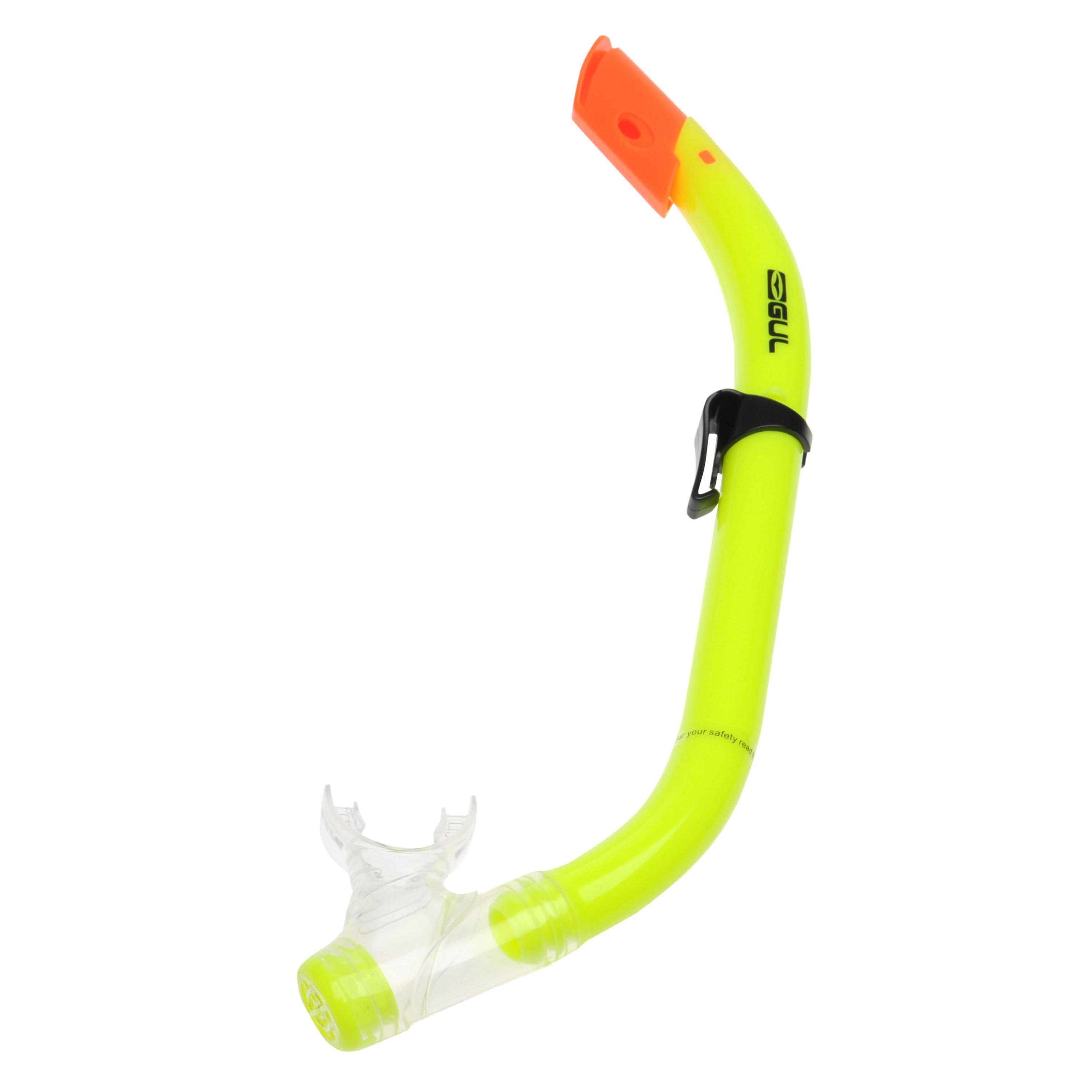 Geel - Gul - Diving Set - Gul Mask & Snorkel - 3