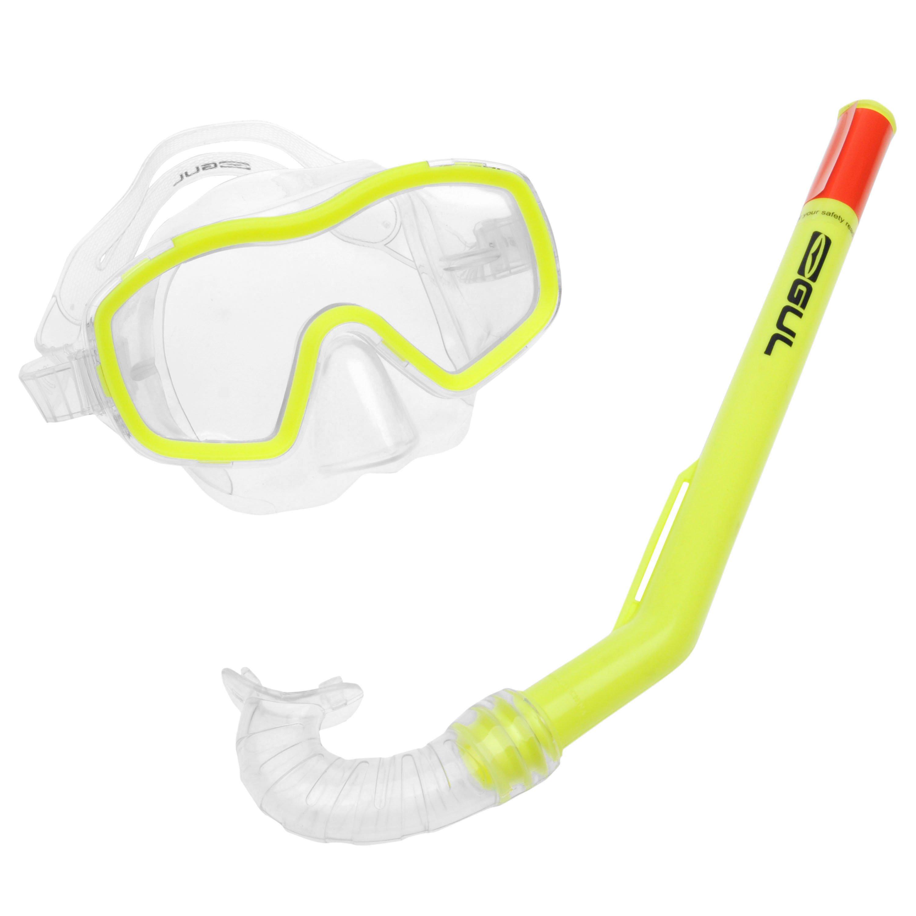 Gul  Kids Childrens Diving Set With Mask & Snorkel - Yellow