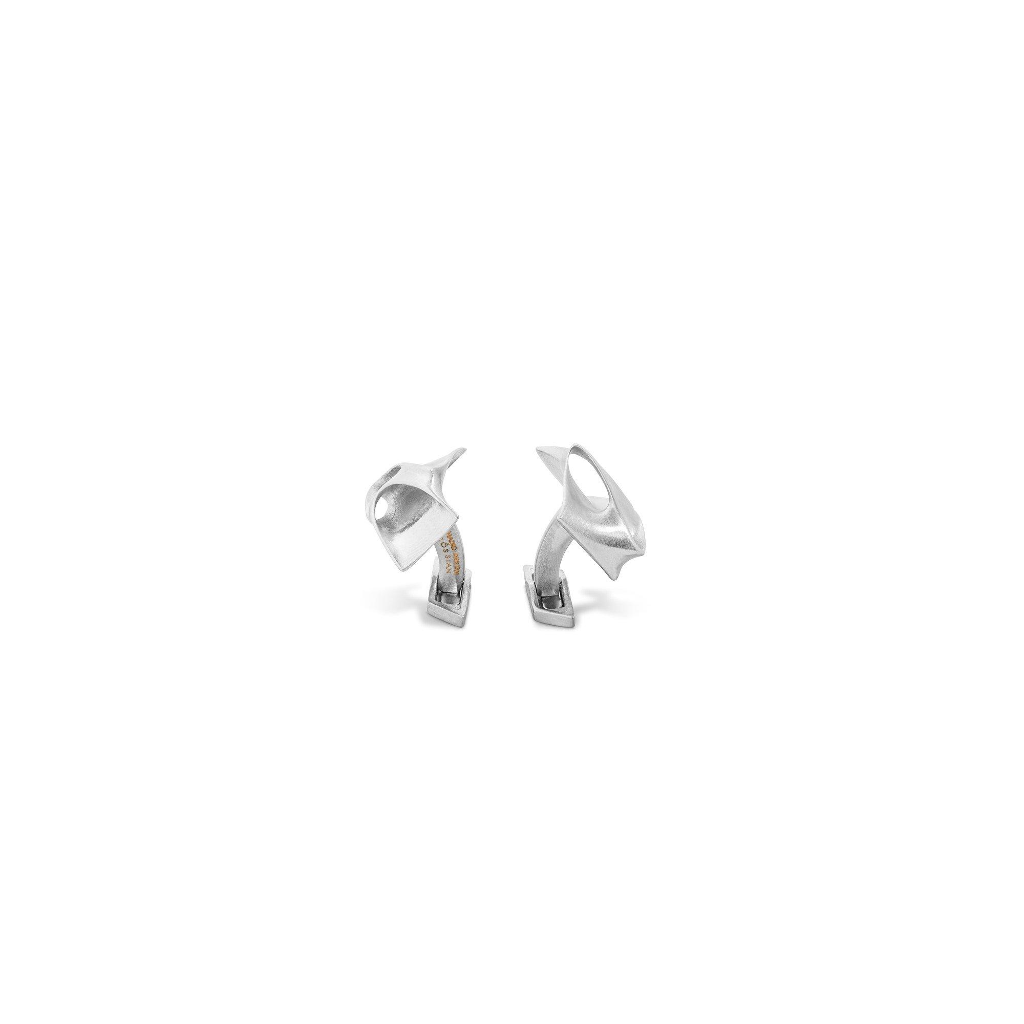 Steel - Tateossian - Tateossian Zh Cufflinks Mens - 2