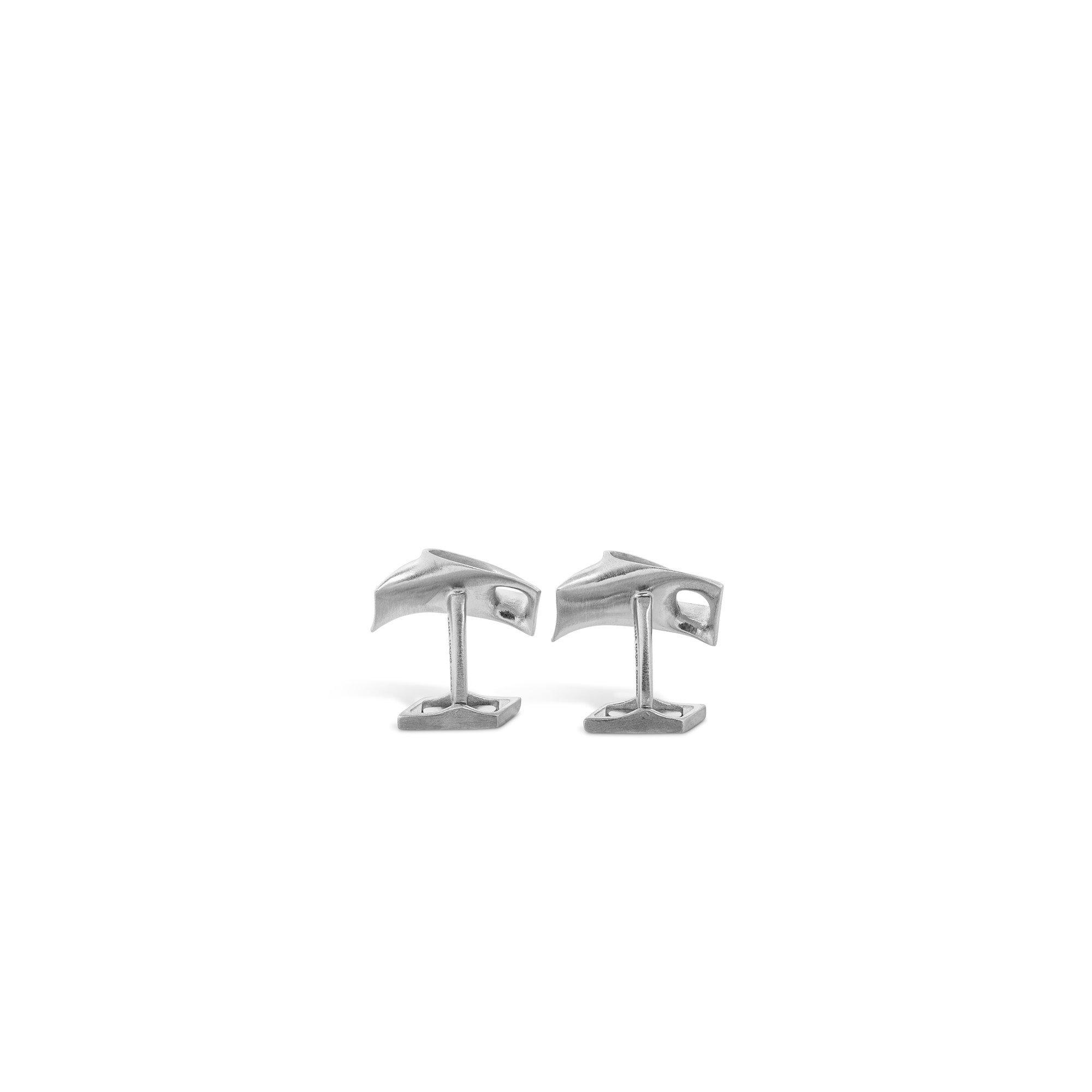 Steel - Tateossian - Tateossian Zh Cufflinks Mens - 3