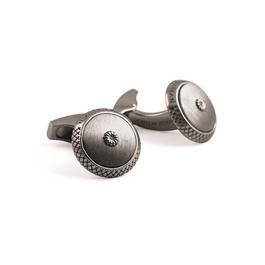 Tateossian Signature Satin Chrysanthemum Cufflinks