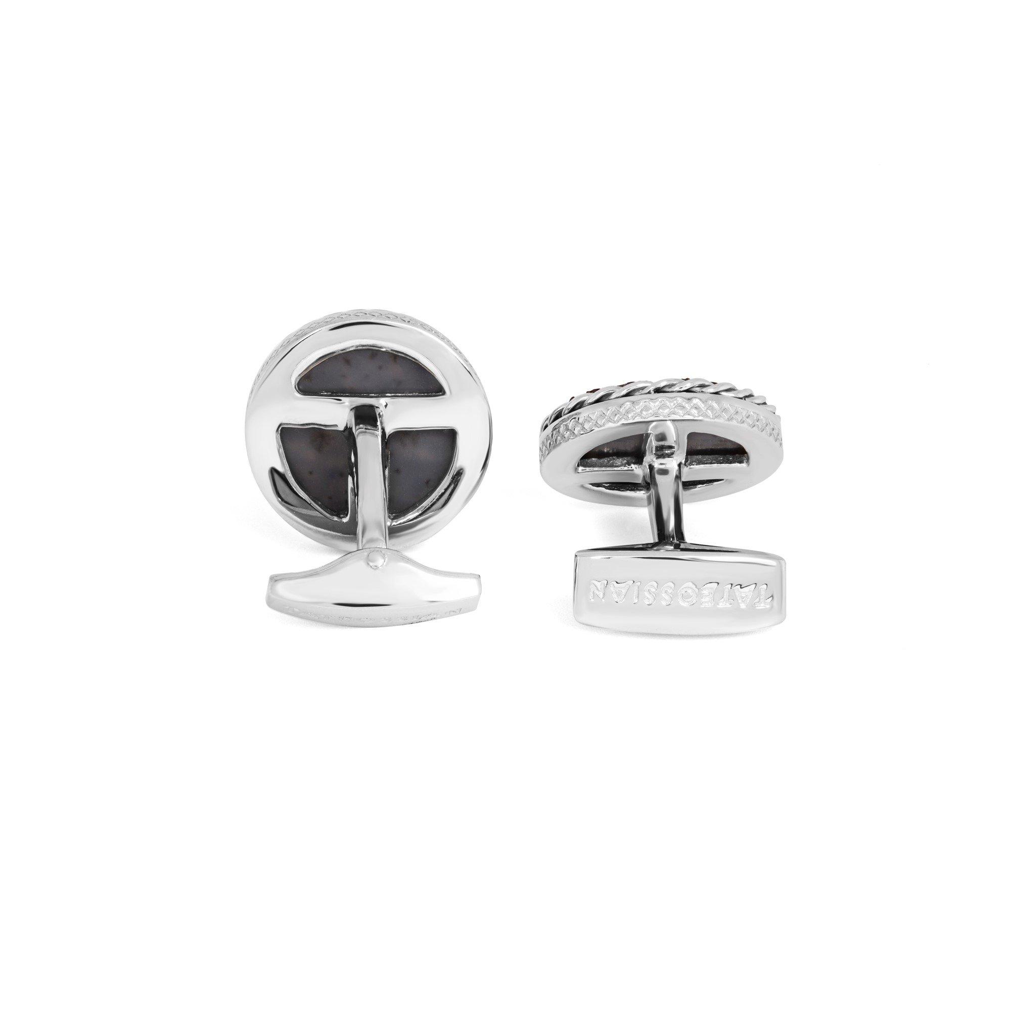 Silver/Bronze - Tateossian - Tateossian Drusy Cufflinks Mens - 3