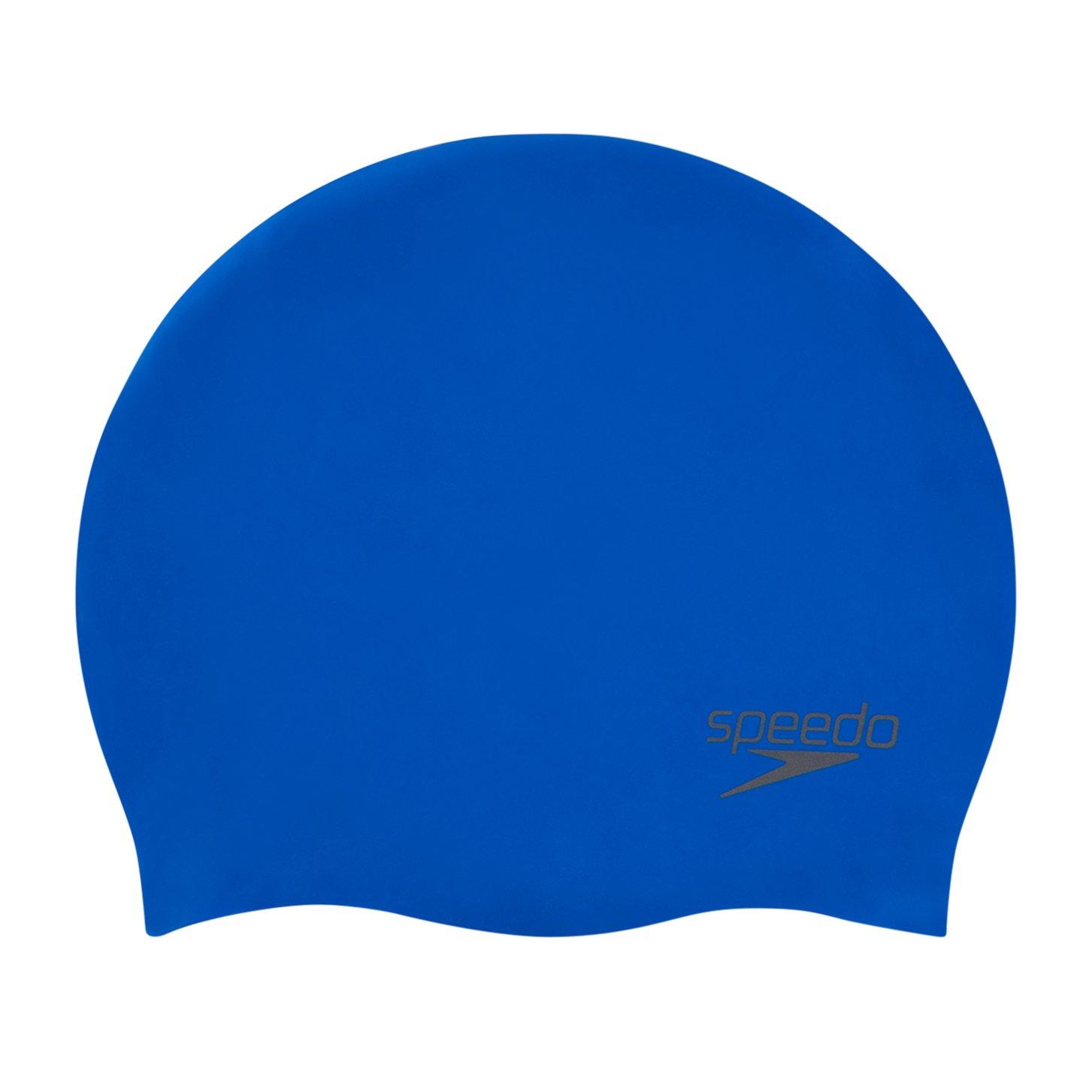 Speedo Silicone Swimming Cap - Blue - Image 5