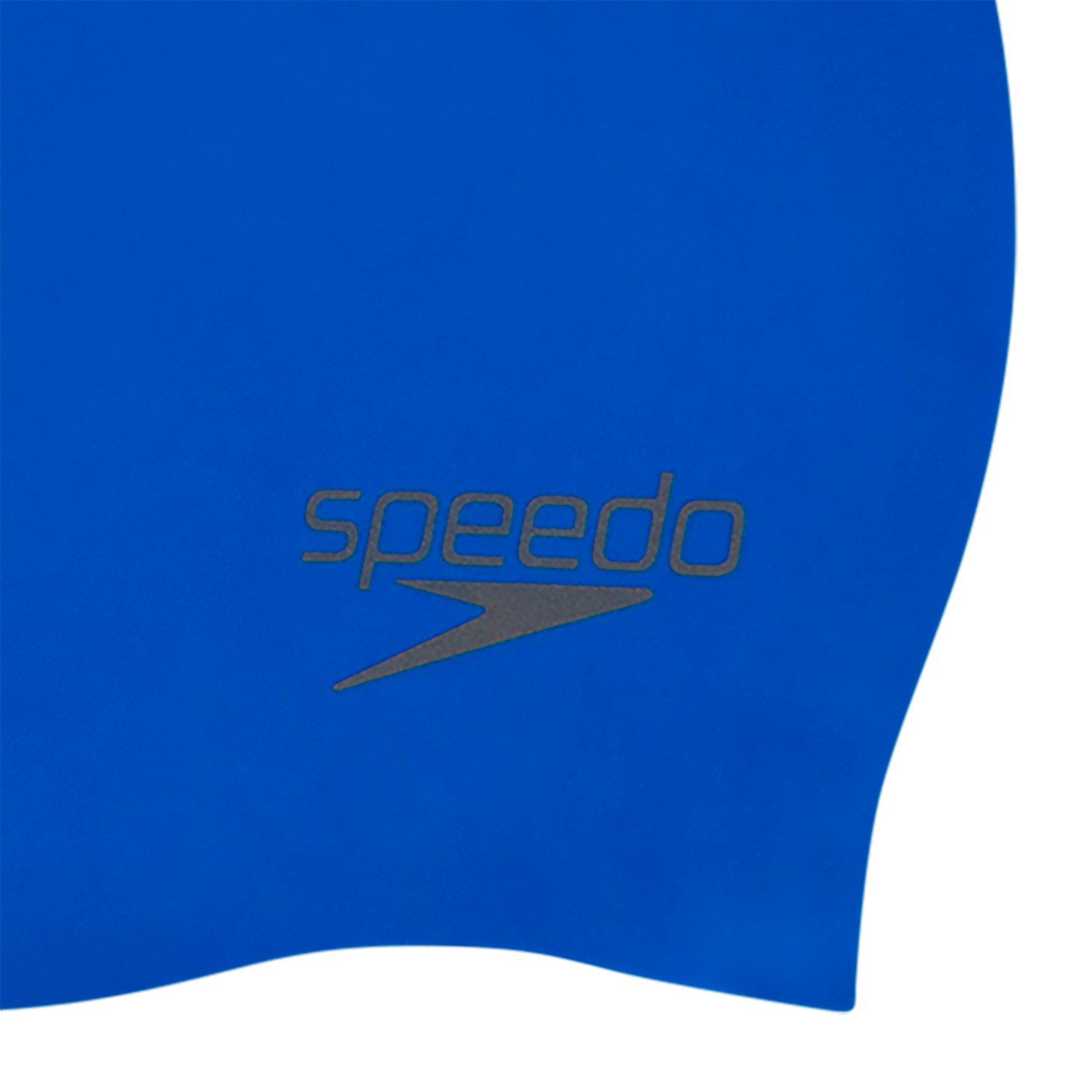 Neonblå - Speedo - Silicone Swimming Cap Adults - 2