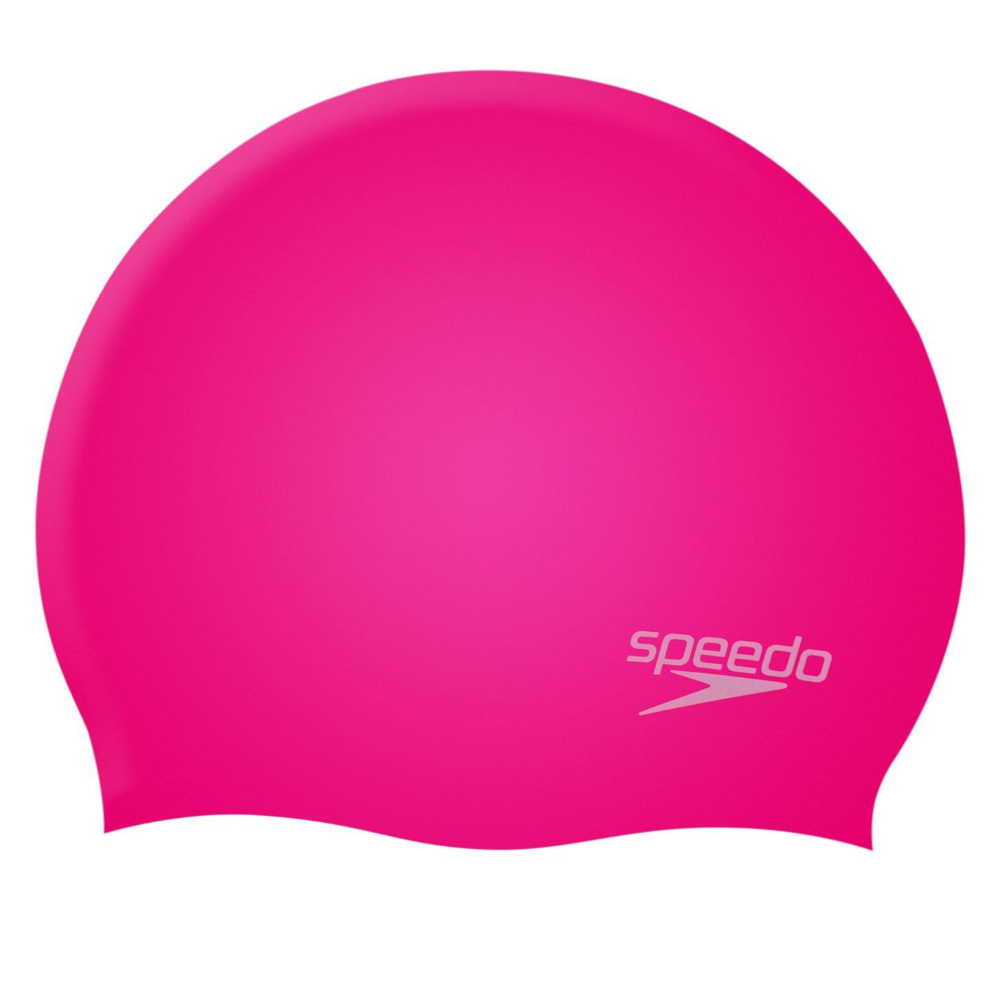 Lyserød - Speedo - Silicone Swimming Cap Juniors - 2
