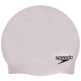 Speedo Unisex Plain Moulded Silicone Cap