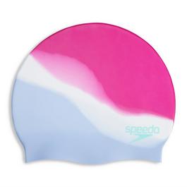 Speedo Multi Colour Silicon Swimming Cap Adults