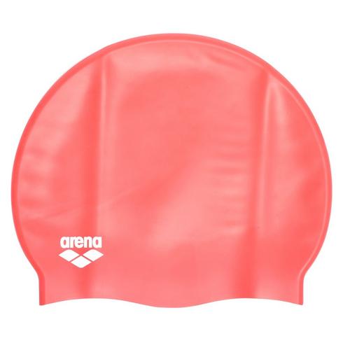 Red - Arena - Silicone Junior Swim Cap