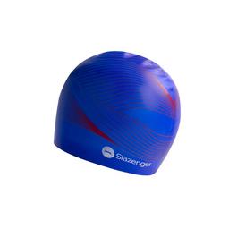 Slazenger Print Silicone Swimming Cap Adults