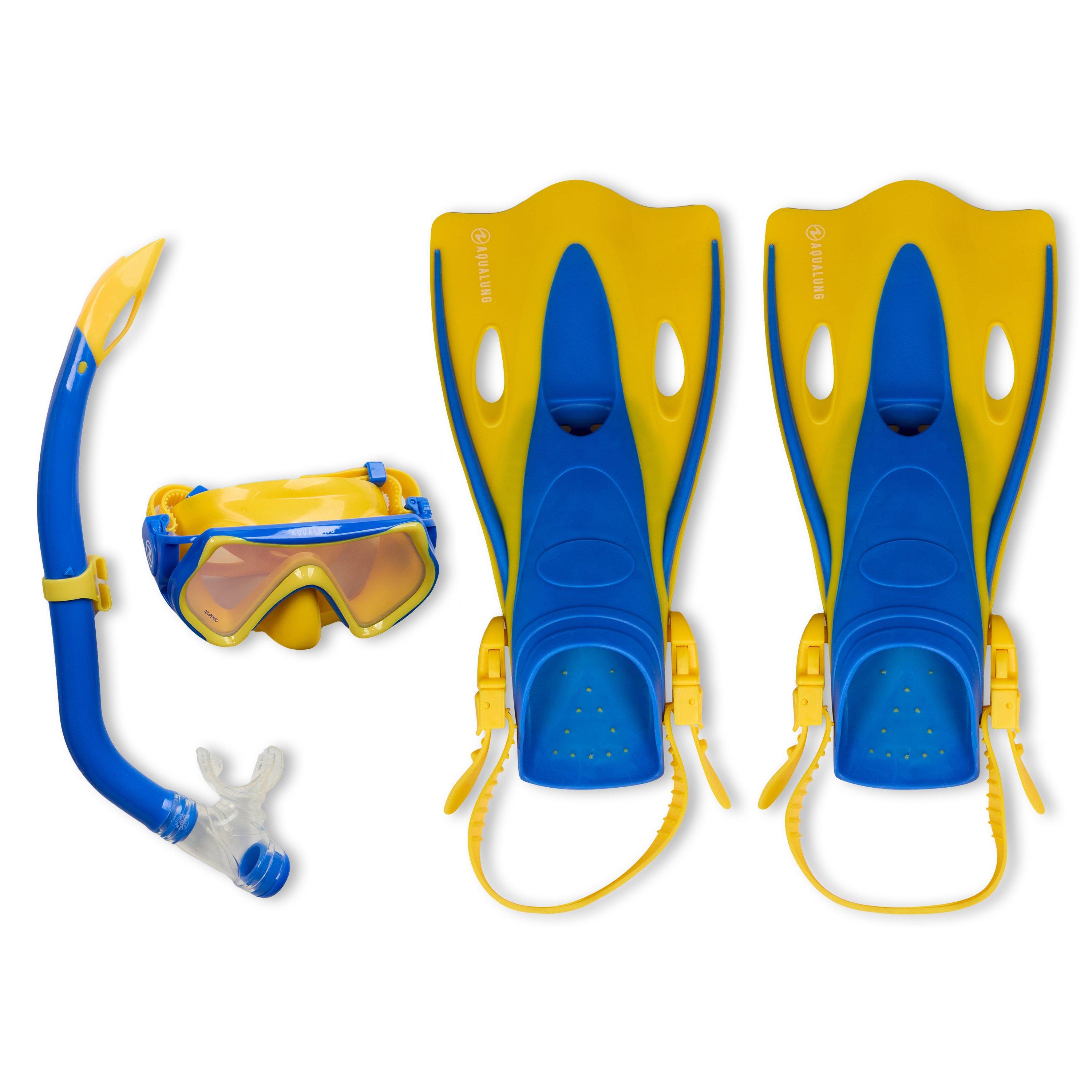 Geel/Blauw - Aqualung - Hero Set