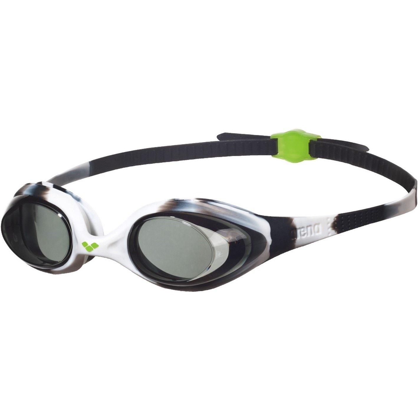 Black/White - Arena - Kids Junior Spider Goggles - 1