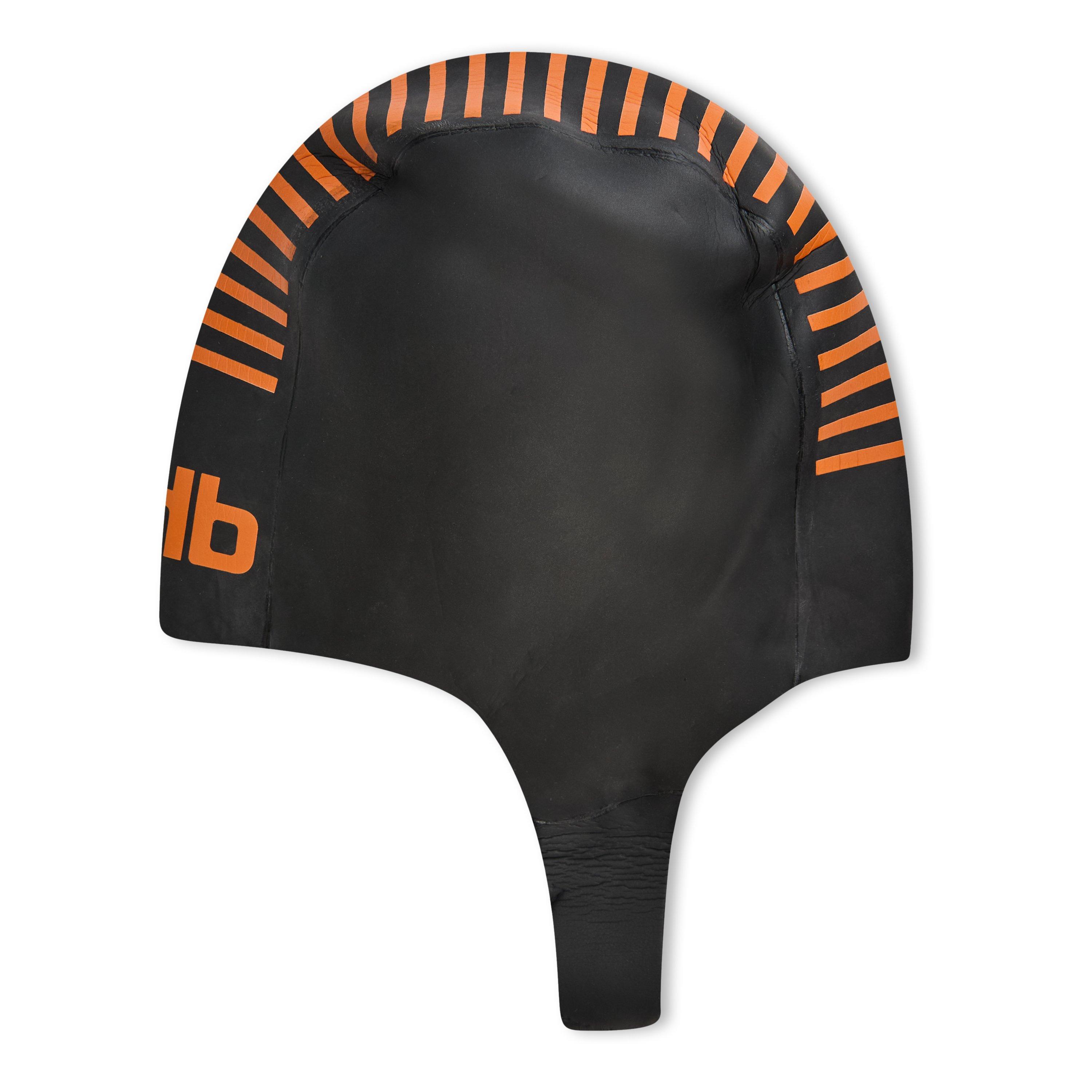 Black/Orange - Dhb - Hydron Thermal Neoprene Swim Cap - 2