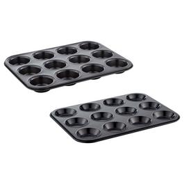 Tower 2 Piece Muffin and Tart Tray Set