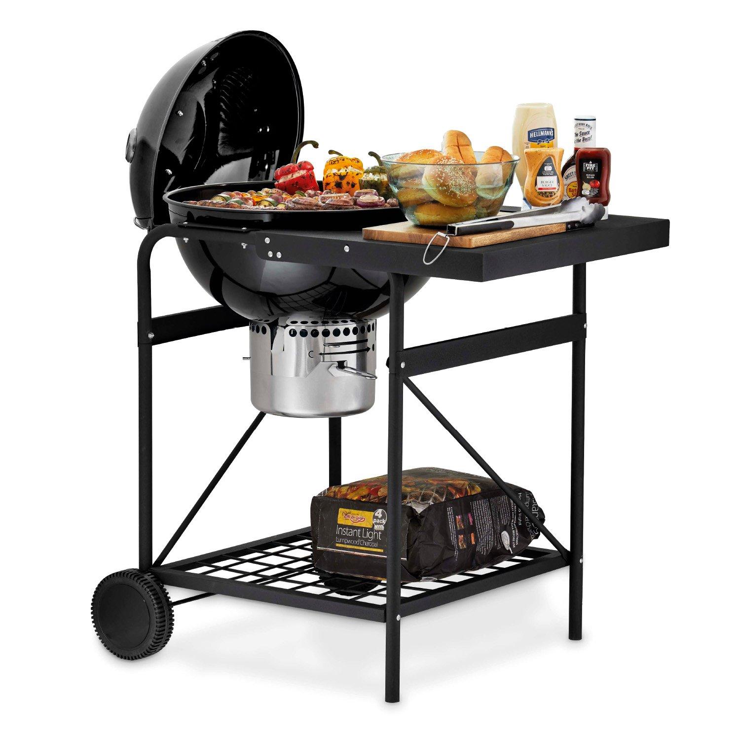 Tower Kettle Grill with Side Table