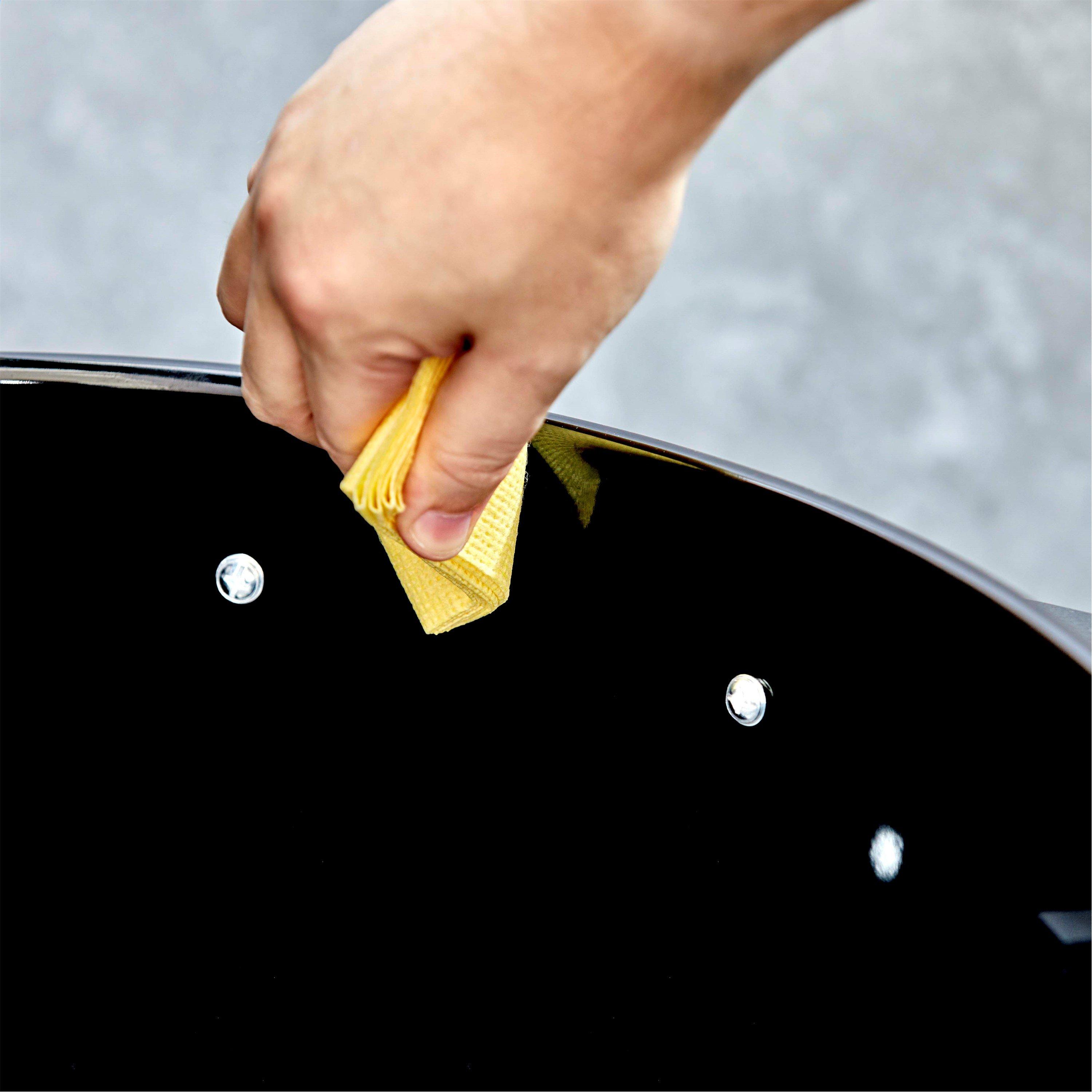 Black - Tower - Kettle Grill with Side Table - 13