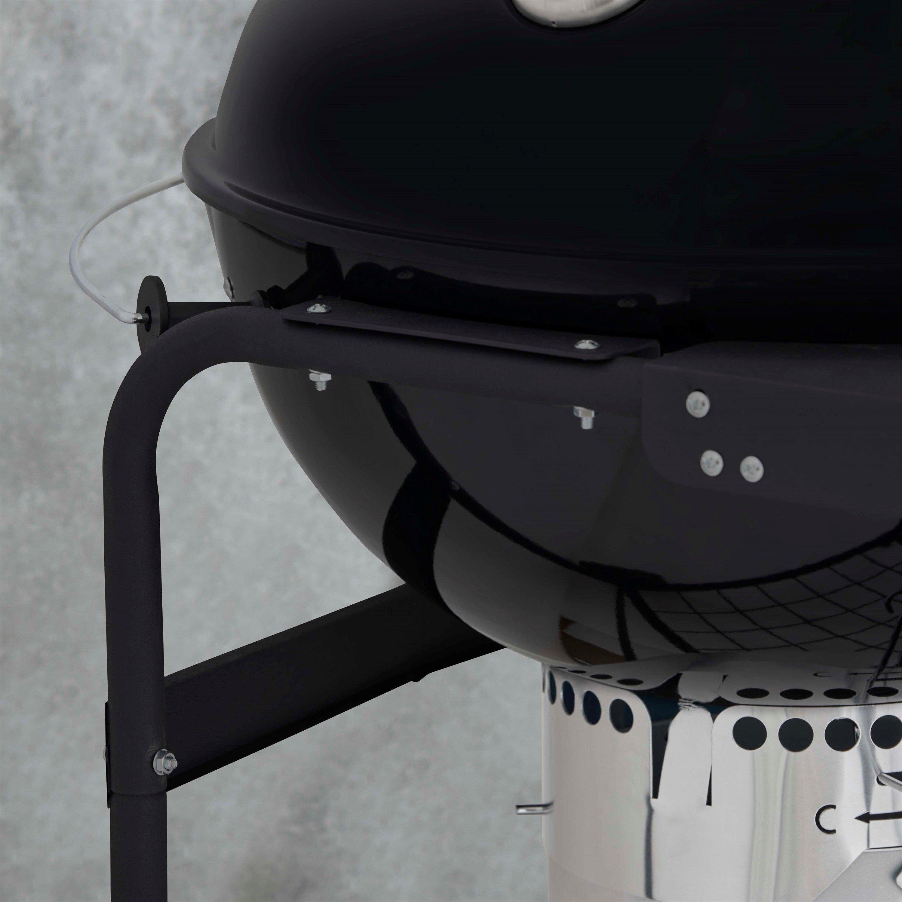 Black - Tower - Kettle Grill with Side Table - 10