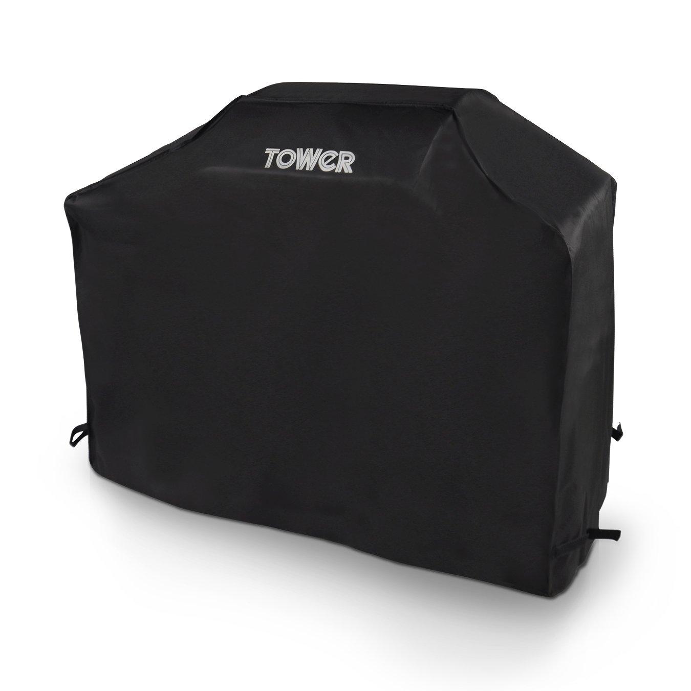 Tower 3 Burner Gas BBQ Cover Black