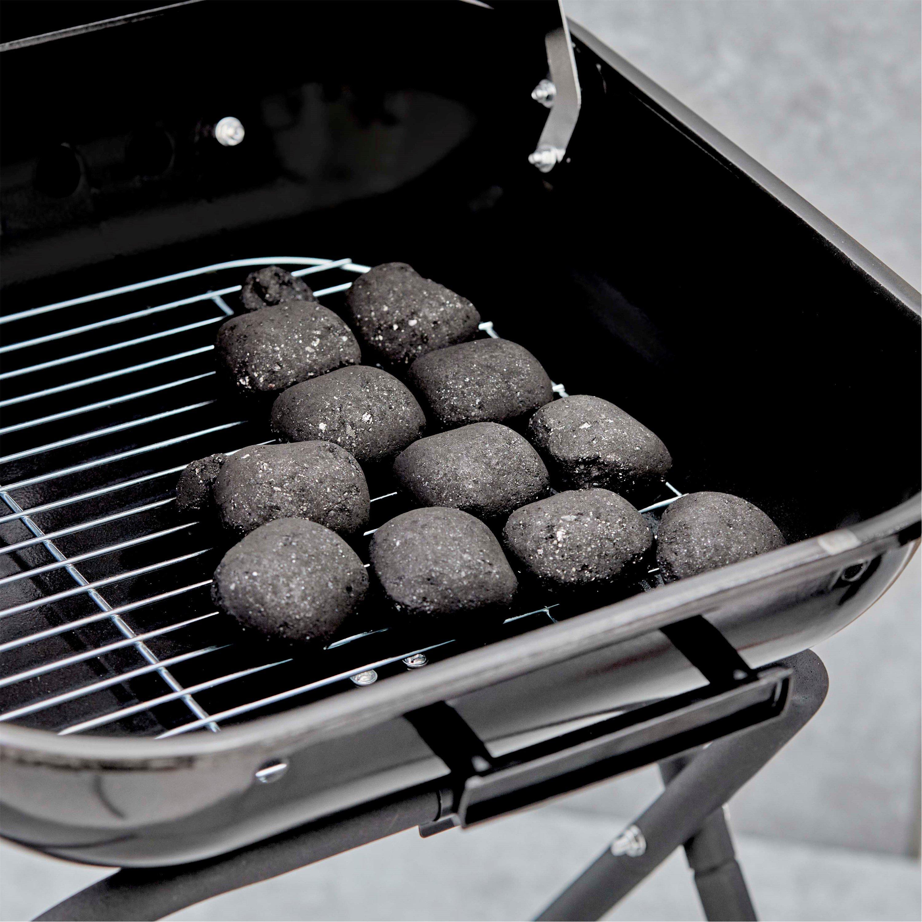 Black - Tower - XL Portable Grill With Collapsible Legs - 12