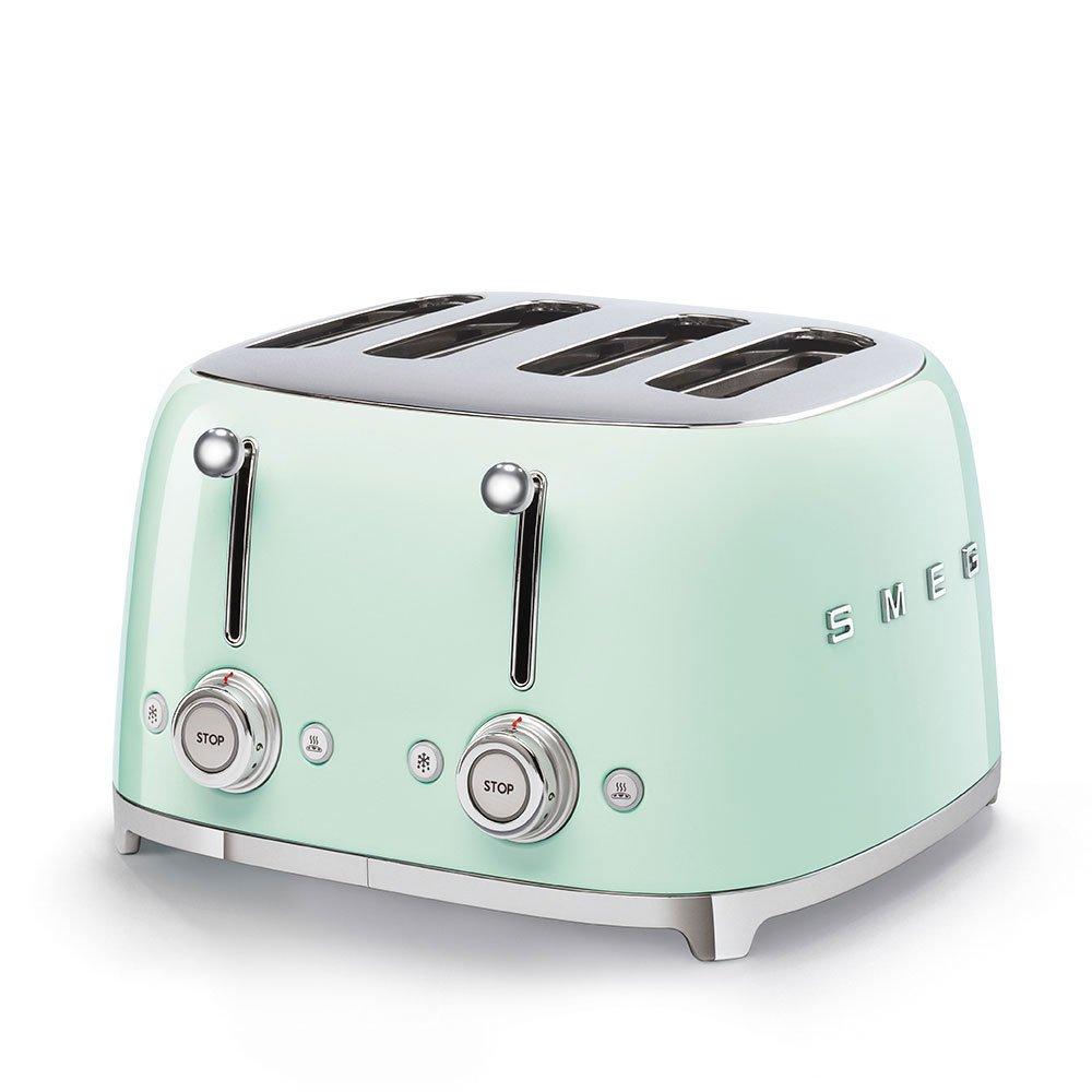 Green - Smeg - 50s Style 4 Slice Toaster - 2